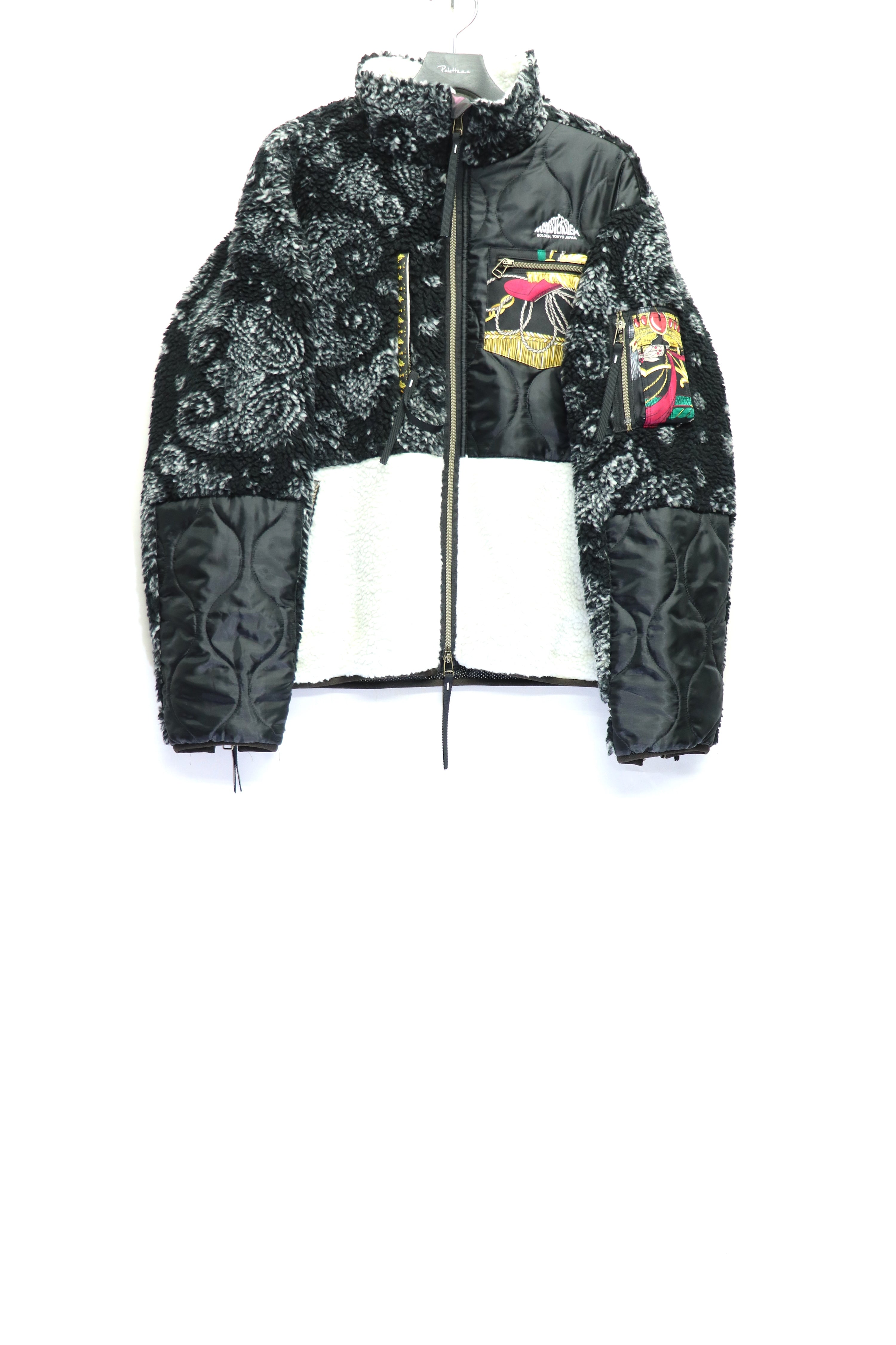 LEH(レー)のBoa Fleece Blouson BLACK MIX(ブルゾン)の通販｜PALETTE