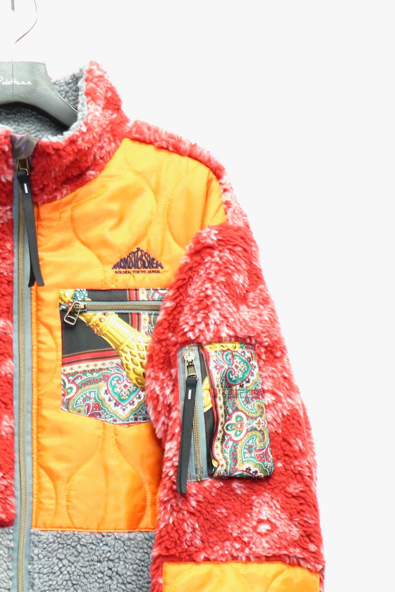 LEH(レー)のBoa Fleece Blouson RED MIX(ブルゾン)の通販｜PALETTE art