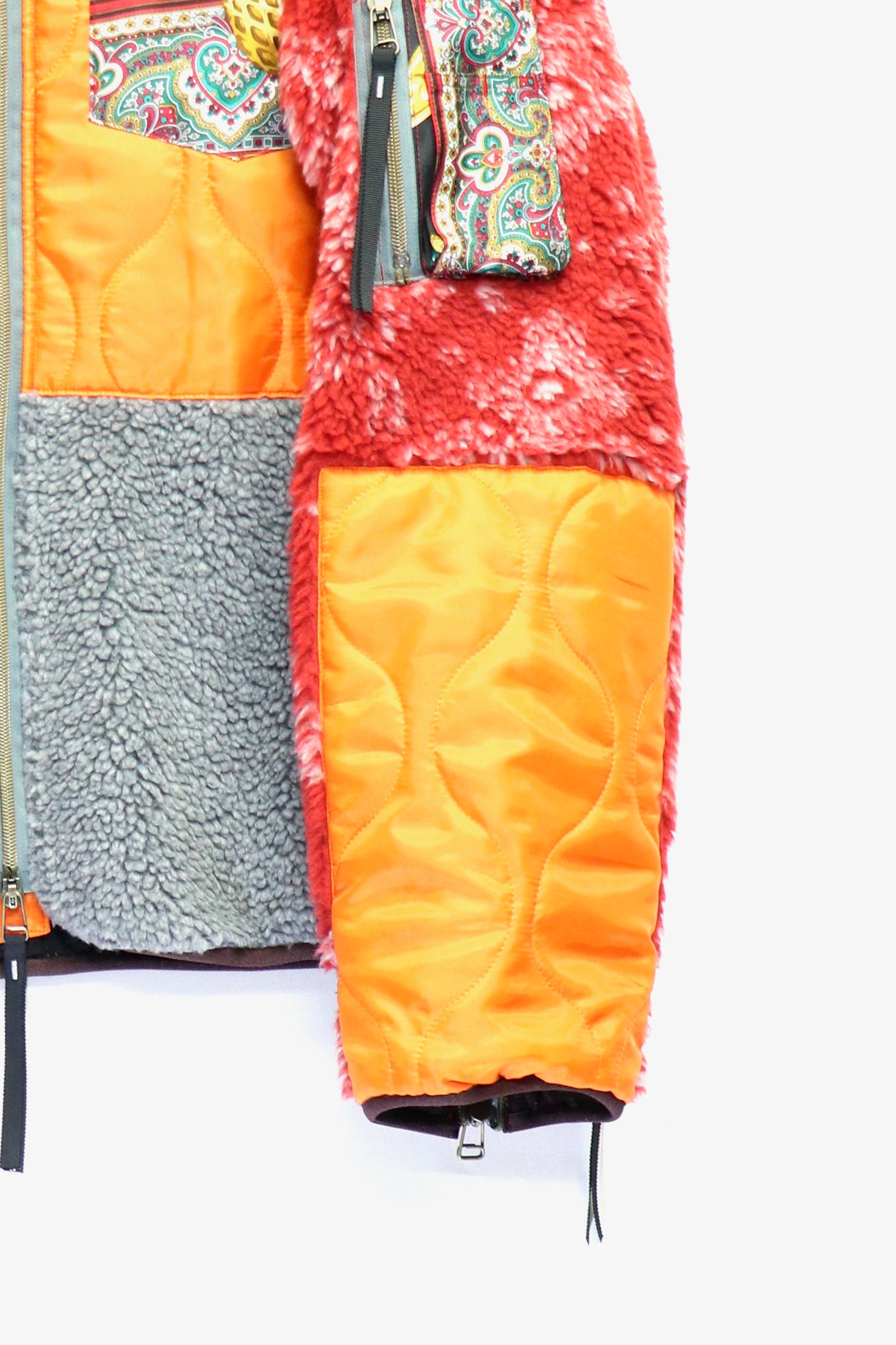 LEH(レー)のBoa Fleece Blouson RED MIX(ブルゾン)の通販｜PALETTE art