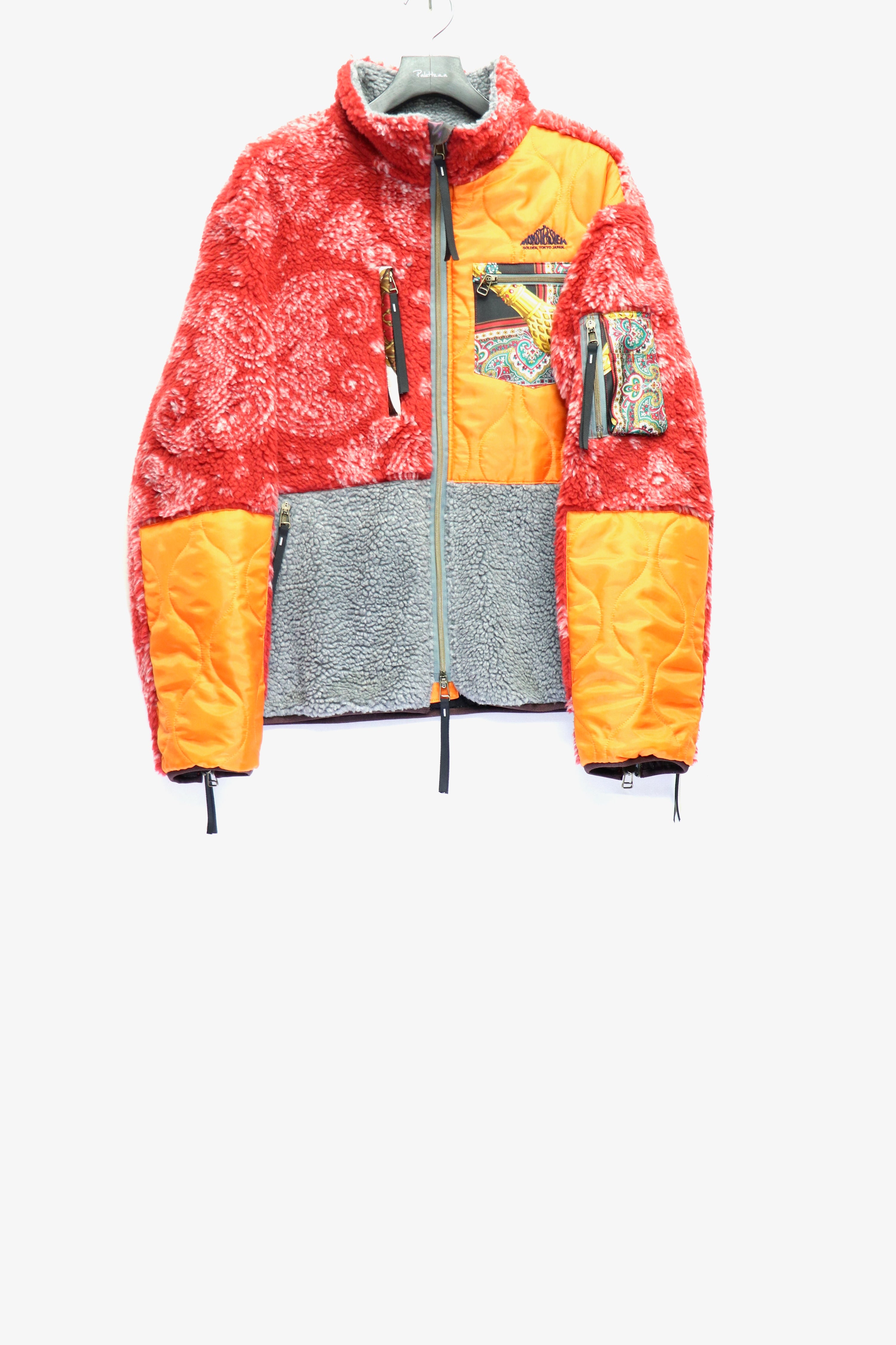 LEH(レー)のBoa Fleece Blouson RED MIX(ブルゾン)の通販｜PALETTE art