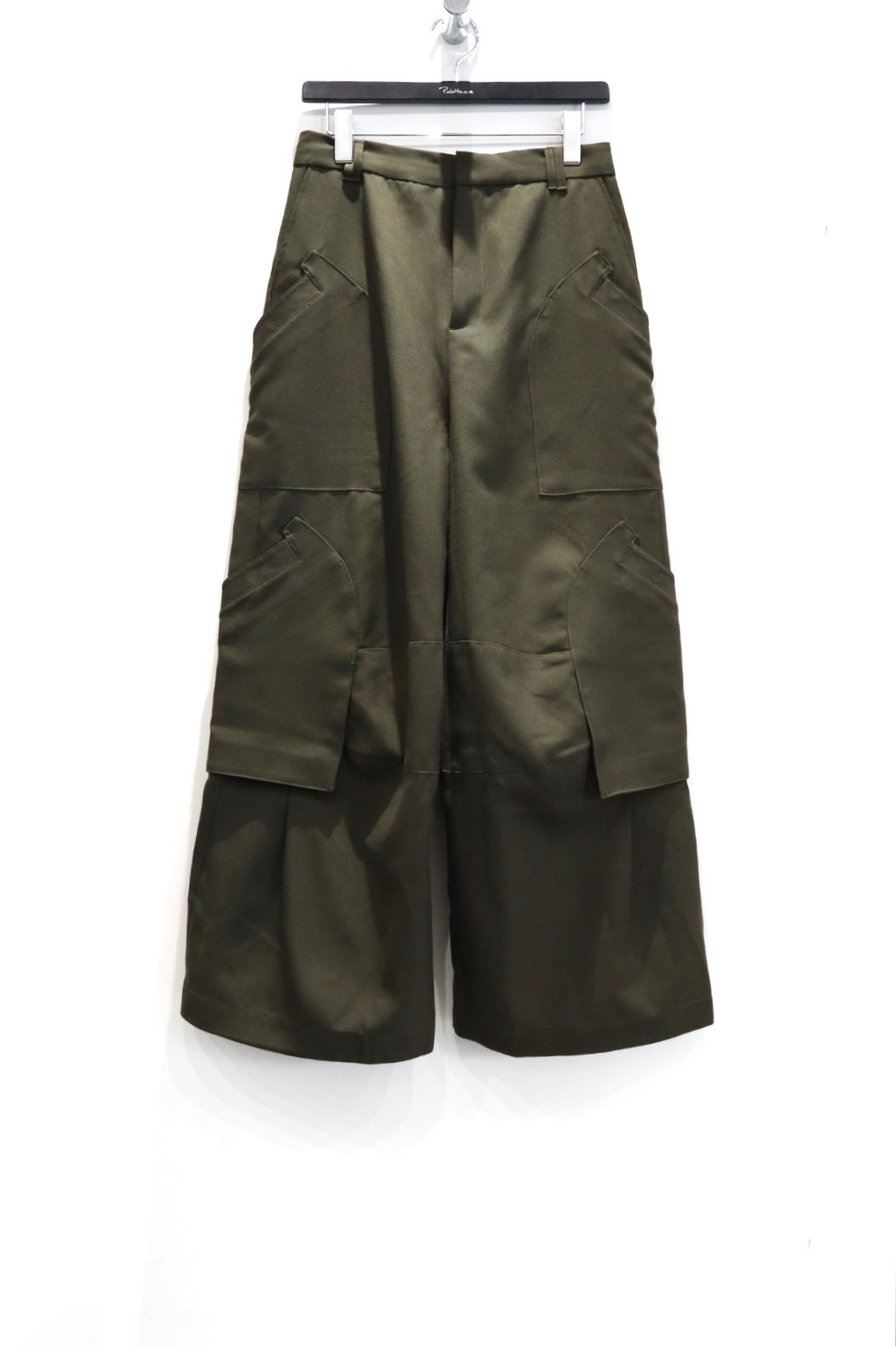 NAMESAKE ネイムセイク イージーパンツ ブラウン NAMESAKE(ネイムセイク)のRONNY CARGO PANTS DARK OLIVEの通販