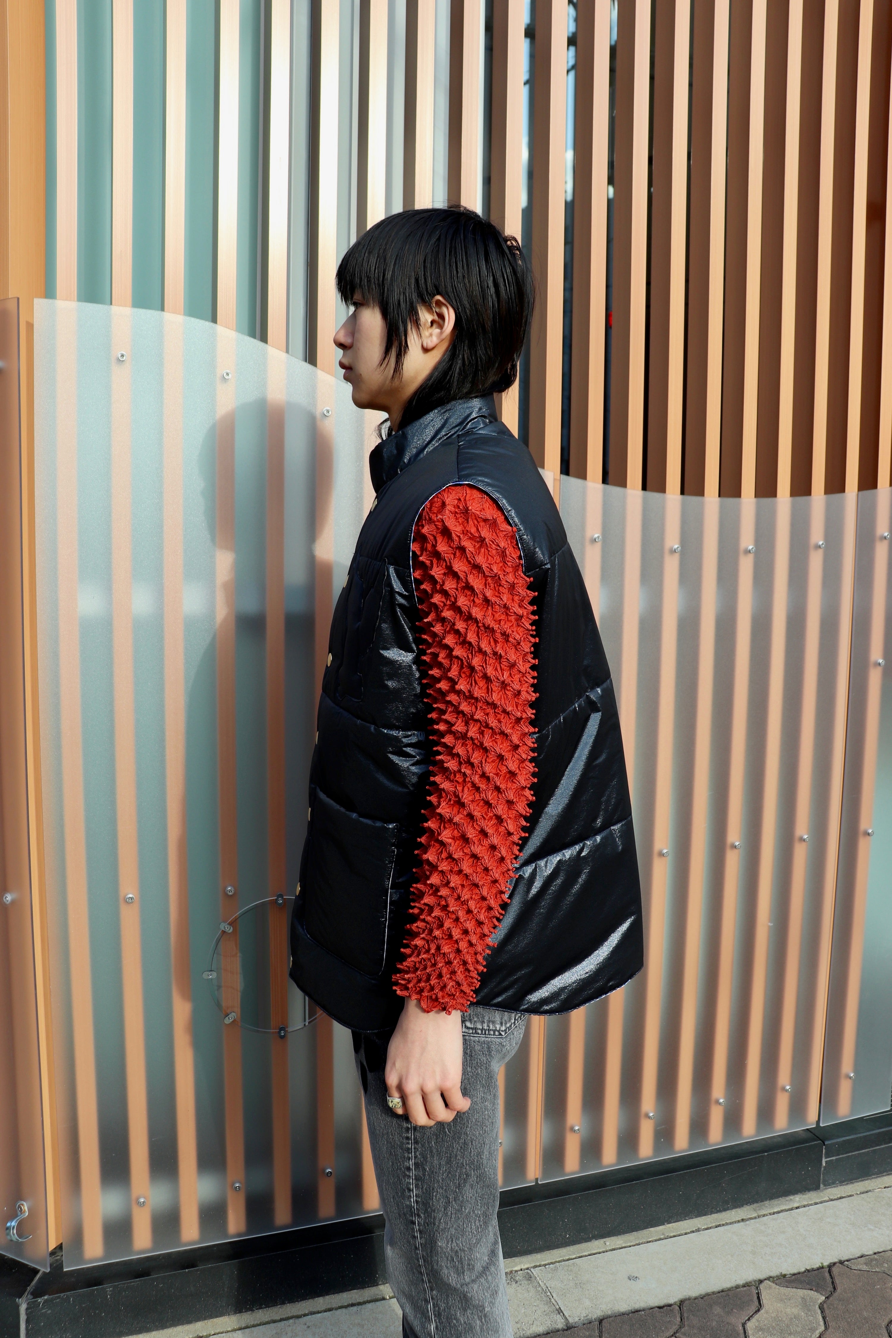 MASU(エムエーエスユー)のREVERSIBLE PADDED VEST NAVYの通販｜PALETTE