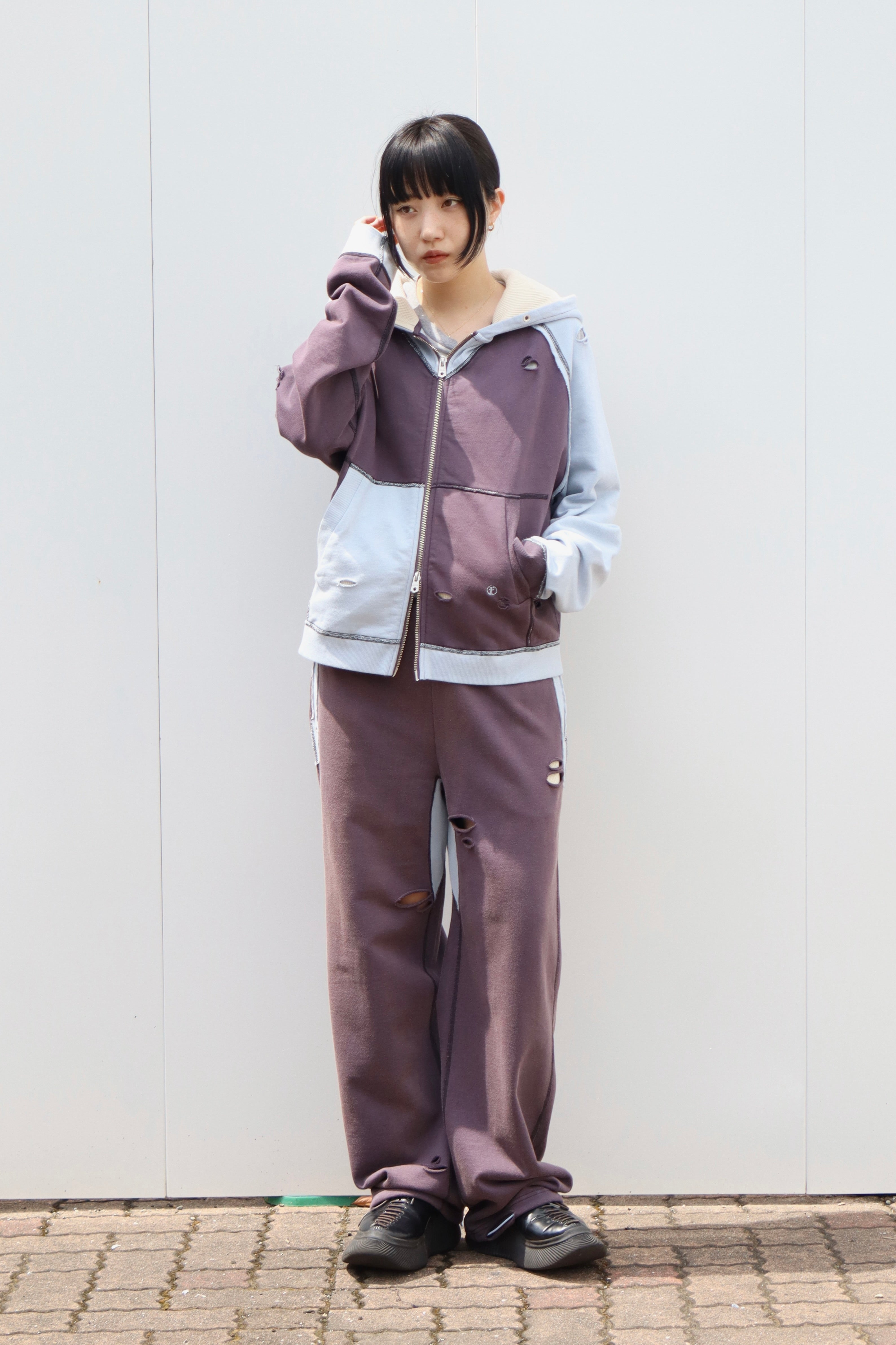 着せ替え服・アウトフィット soo FAF(エフエーエフ)のNoctis INK NAVY Baggy Sweat Pantsの通販