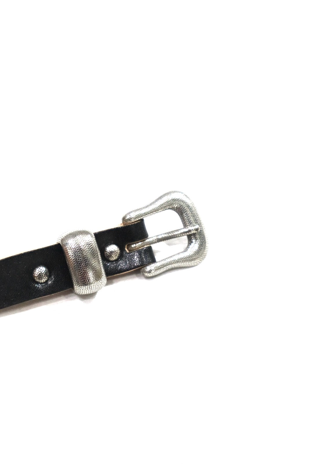 SUGARHILL(シュガーヒル)のWESTERN BUCKLE BELT BLACK × SILVERの通販