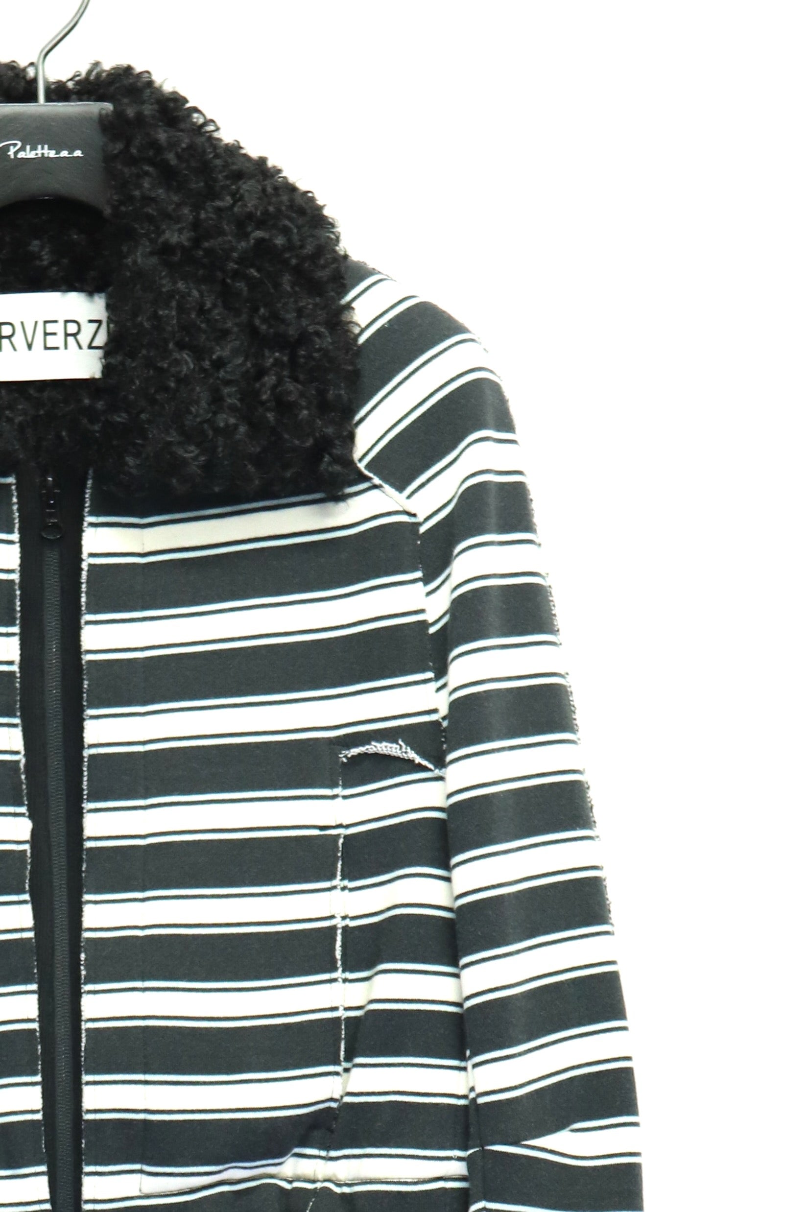 PERVERZE(パーバーズ)のFur Trimmed Sweat Blouson MIXの通販｜PALETTE