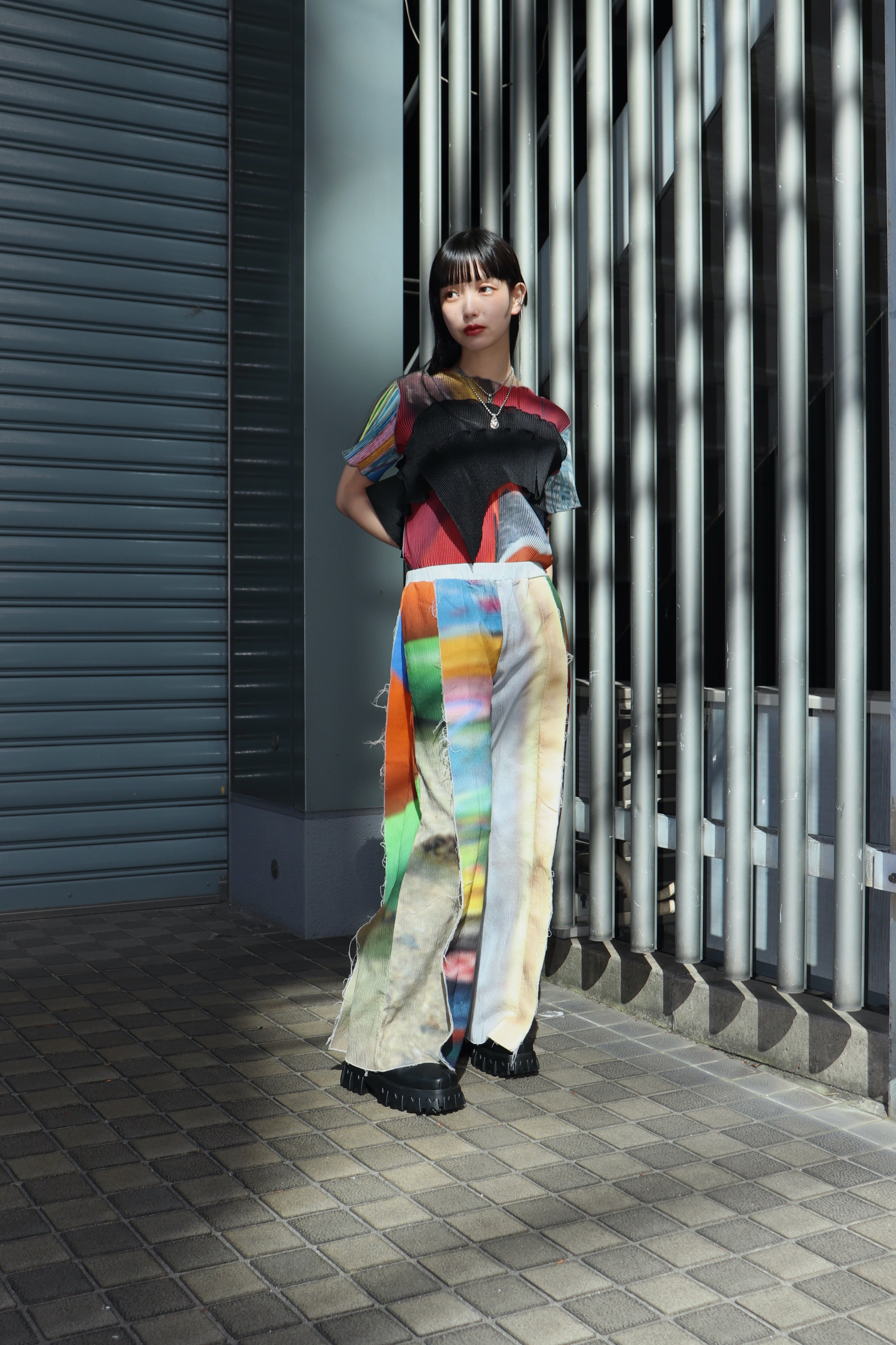 kotohayokozawa(コトハヨコザワ)のGraphic Yoryu Pants MULTIの通販｜PALETTE art  aliveのオンラインショップ – PALETTE art alive ONLINE STORE