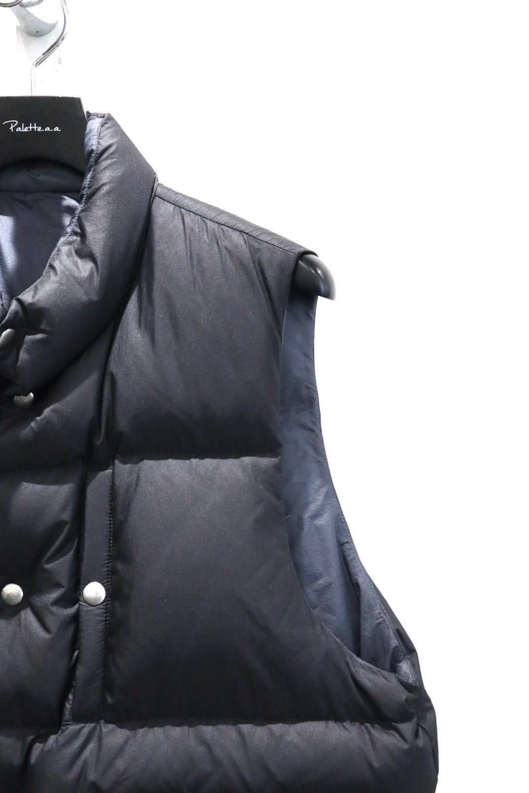 SUGARHILL(シュガーヒル)のPUFFER REVERSIVLE VEST BLACK × NAVYの通販