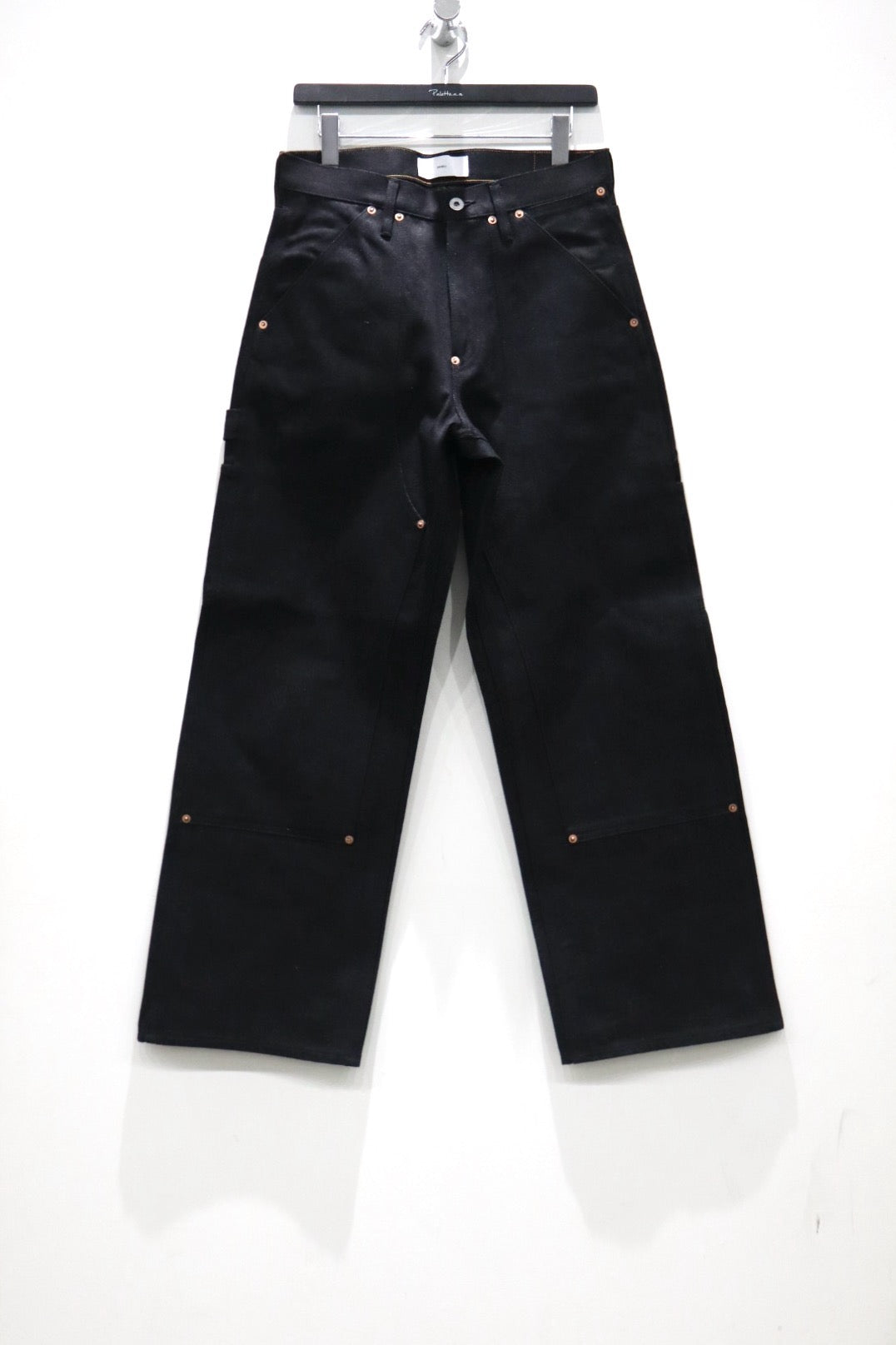 SUGARHILL(シュガーヒル)のTWISTED HEATHER DENIM PANTS DOUBLE KNEE