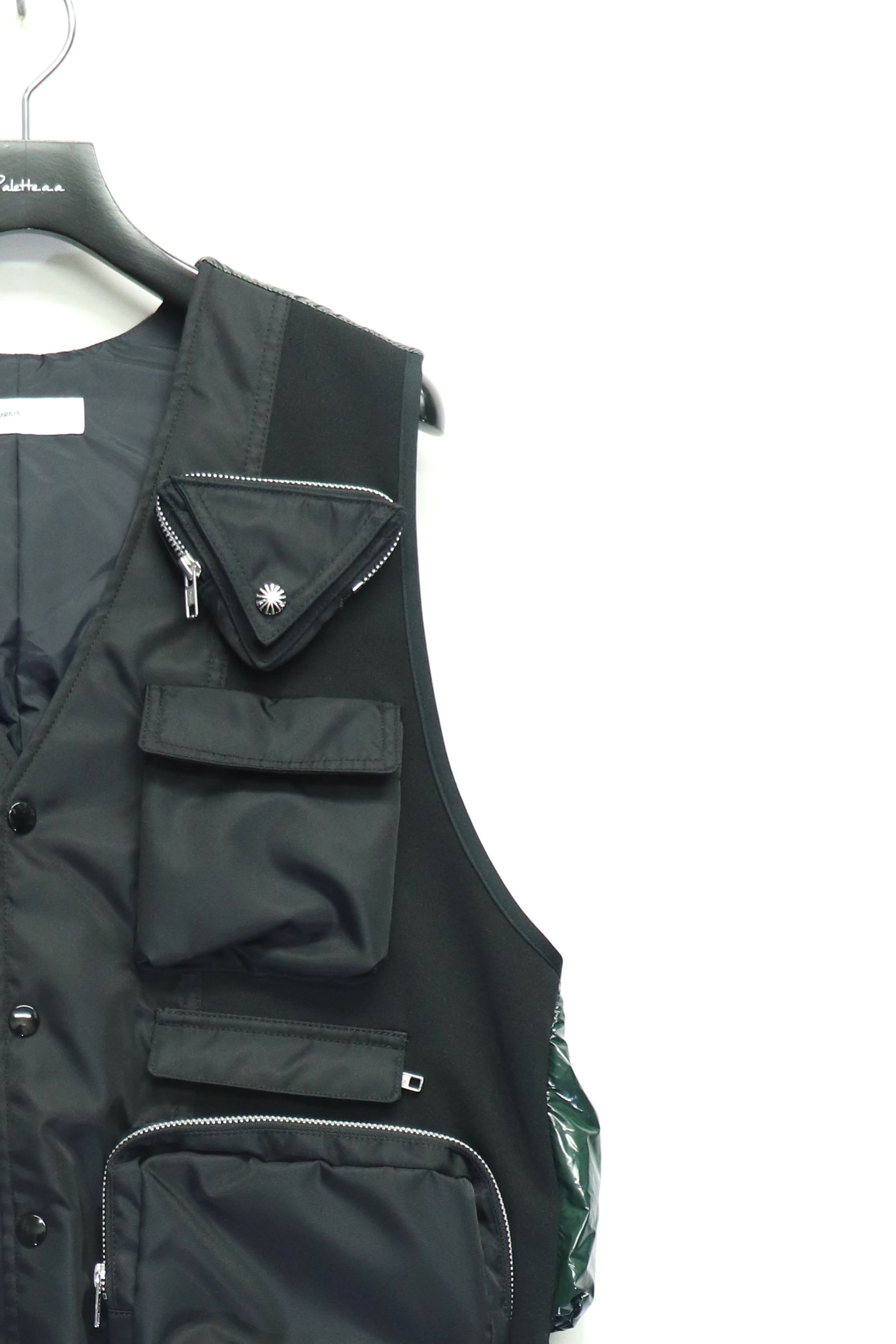 TOGA VIRILIS(トーガ ビリリース)のCoating taffeta vestの通販 