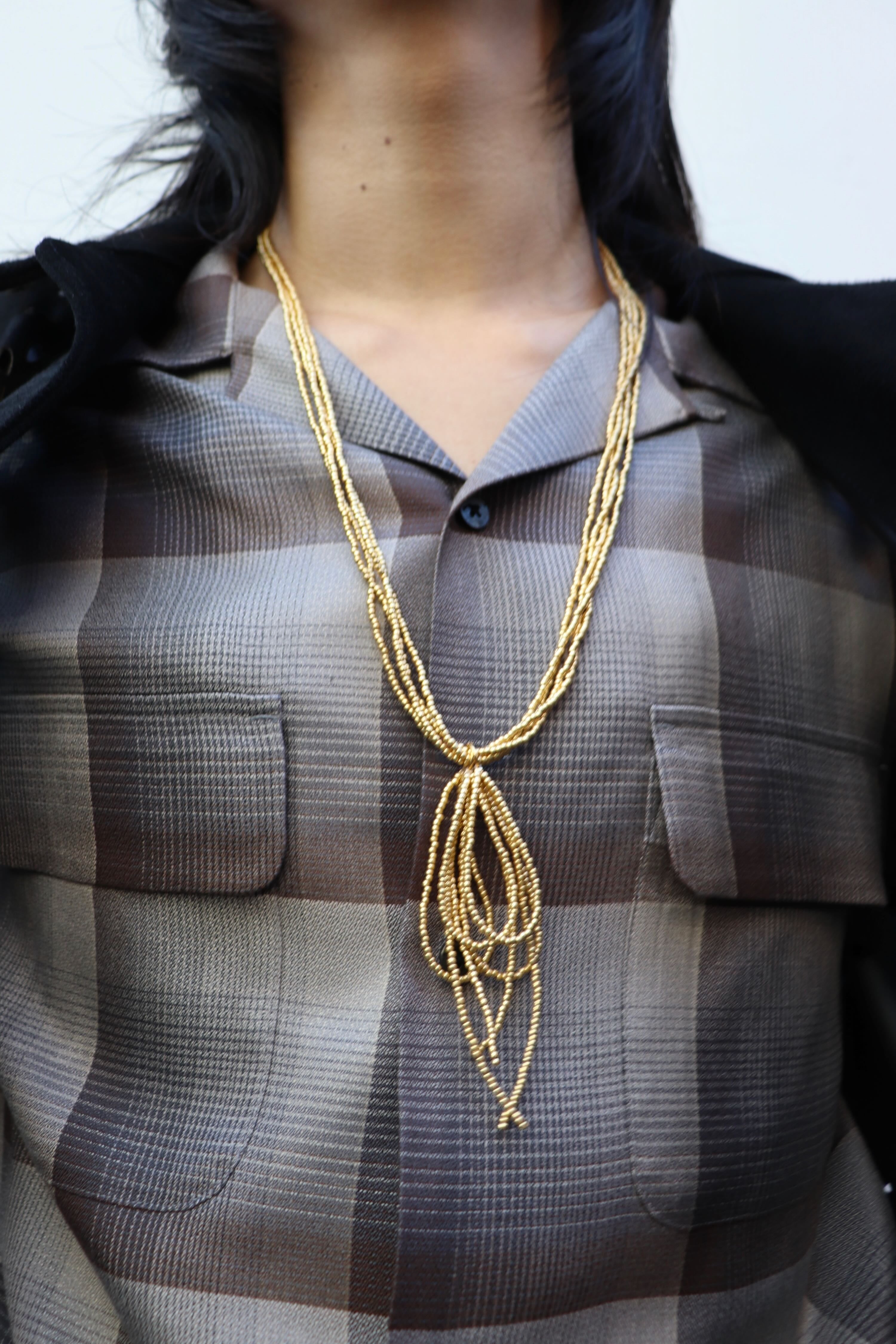 TOGA(トーガ)のBeads necklace GOLDの通販｜PALETTE art aliveの 