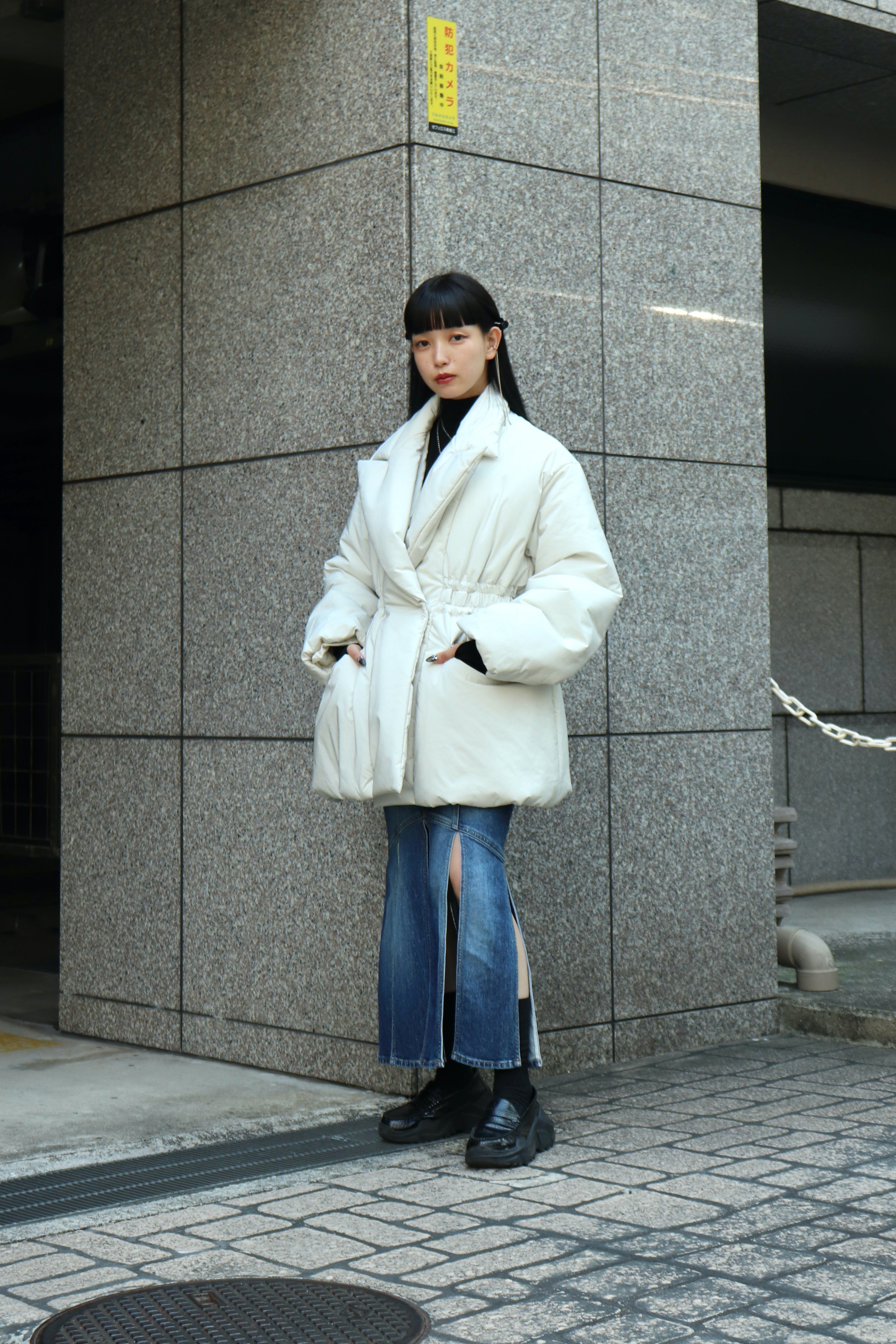 FETICO(フェティコ)のWASHED SLIT DENIM SKIRTの通販｜PALETTE art