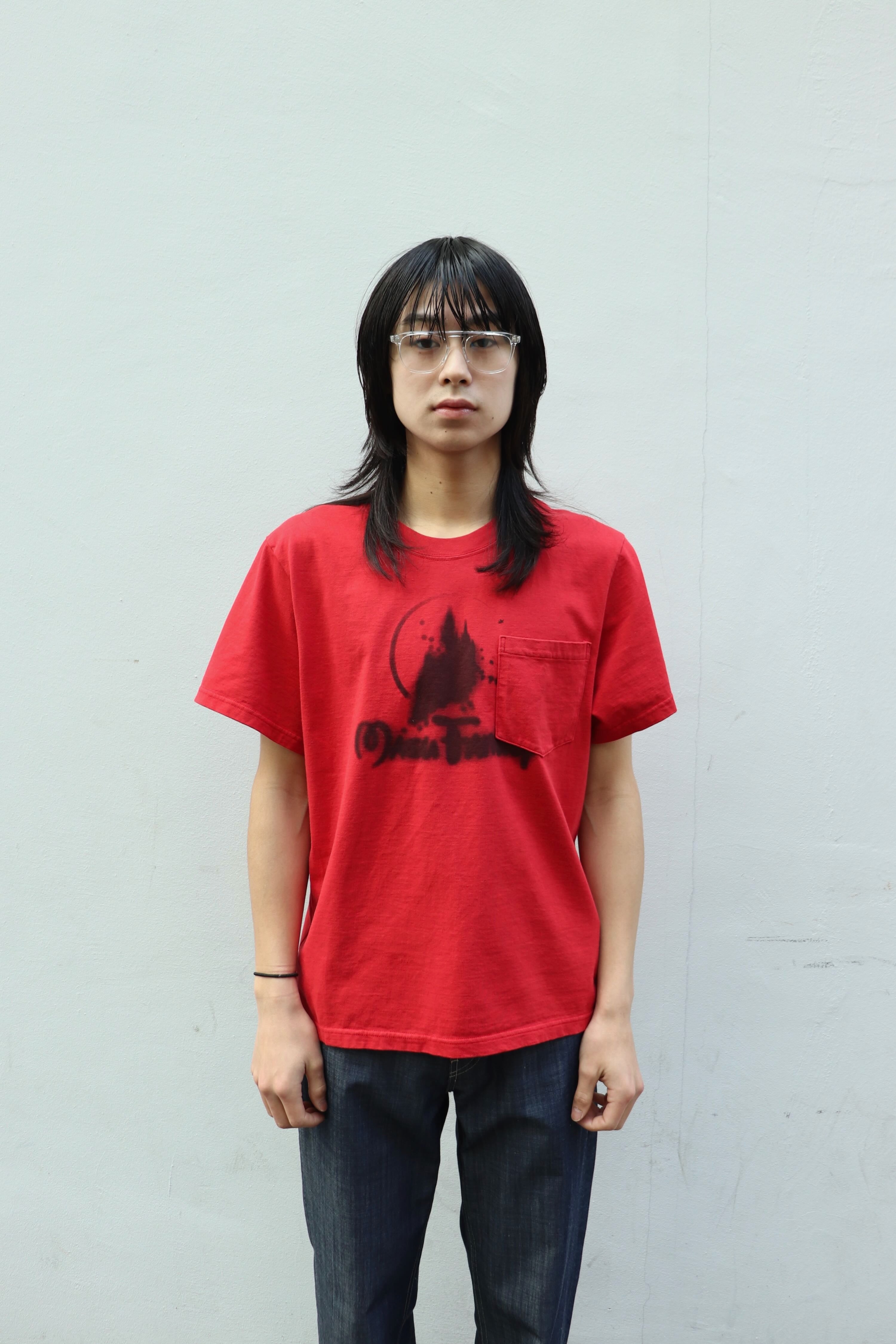 MASU(エムエーエスユー)のCASTLE POCKET T-SHIRT REDの通販｜PALETTE