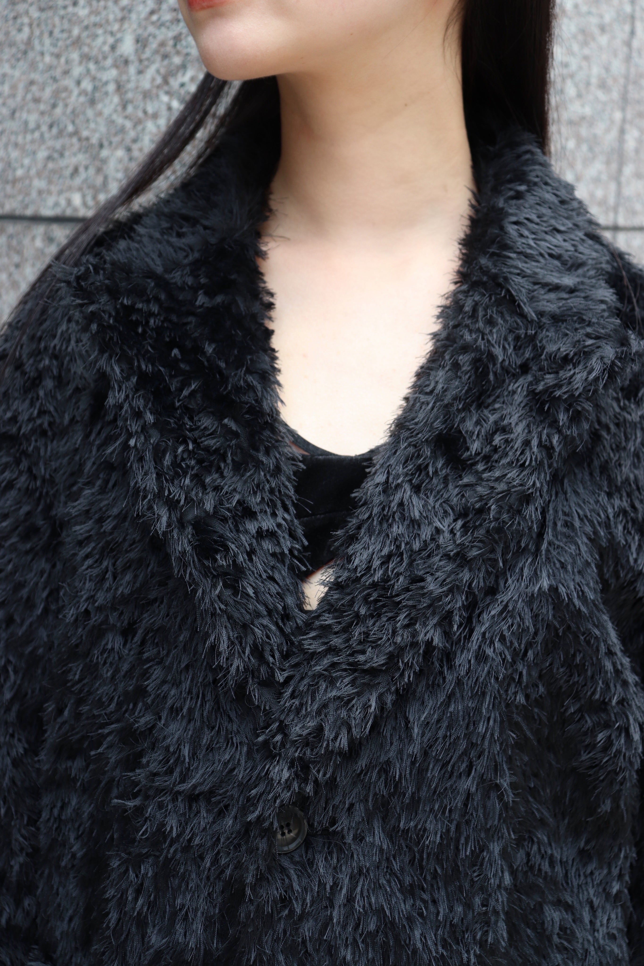 TOGA VIRILIS(トーガ ビリリース)のFringe tulle jacketの通販