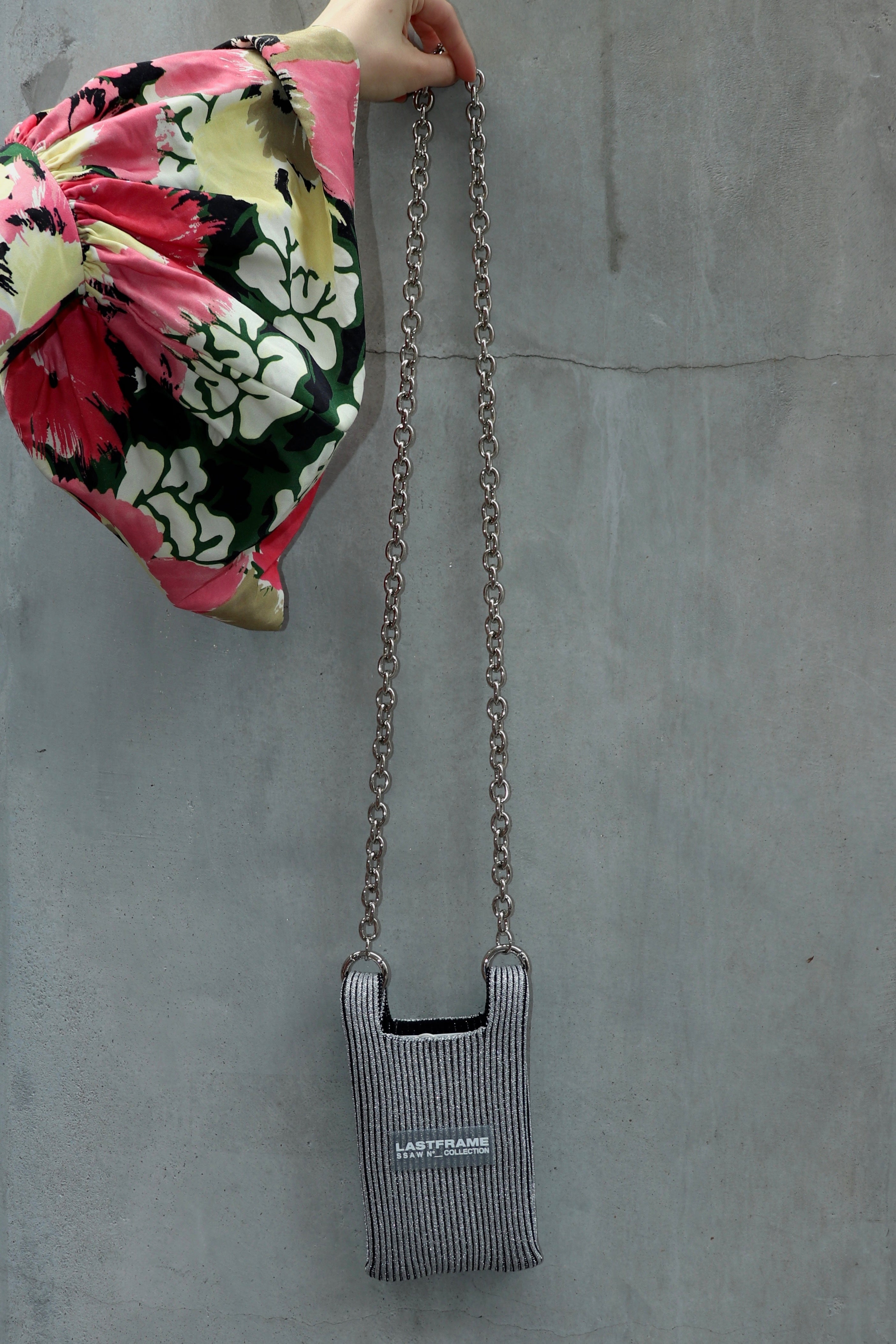 未使用｜着物バッグ｜ラインストーン｜高級｜デッドストック セール】【SETUP7】ラインストーン2WAYショルダー付きミニバッグ