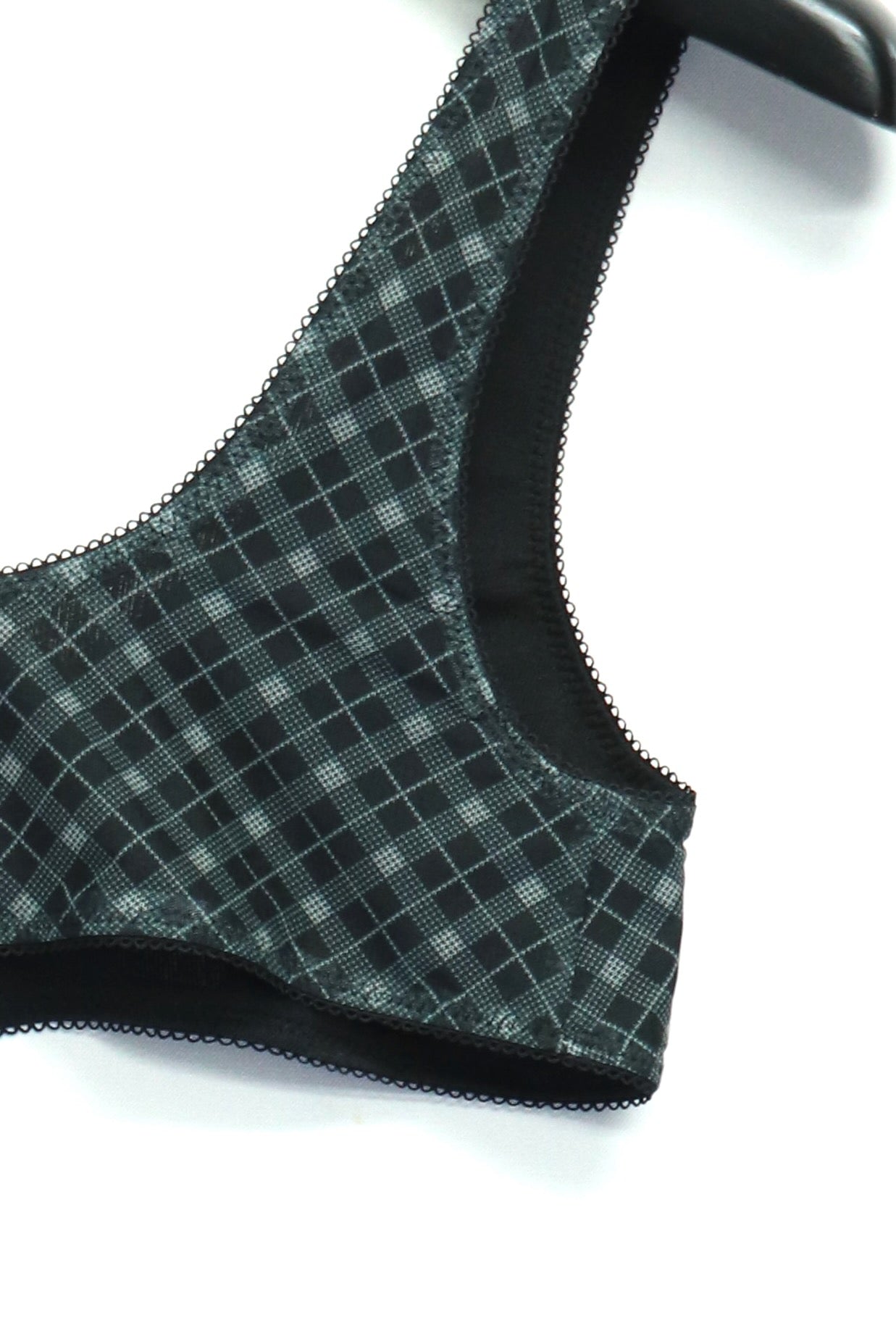 PERVERZE(パーバーズ)のLace-trim Bra BLACKの通販｜PALETTE art alive