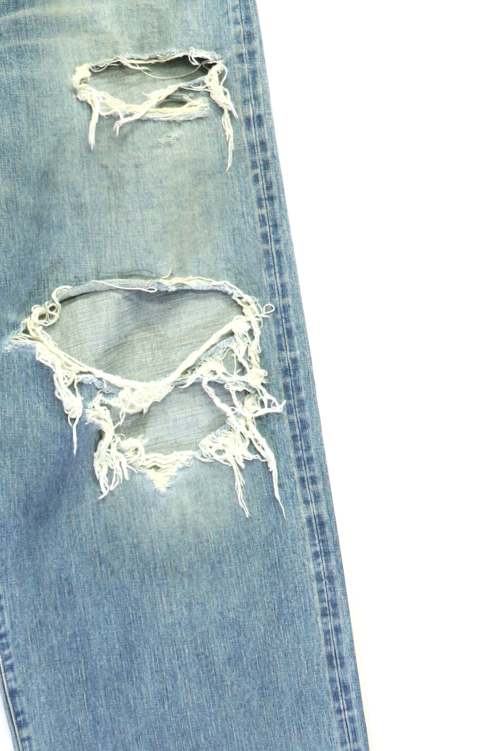 SUGARHILL(シュガーヒル)のDESTRESSED MODERN DENIM WIDE CUTの通販