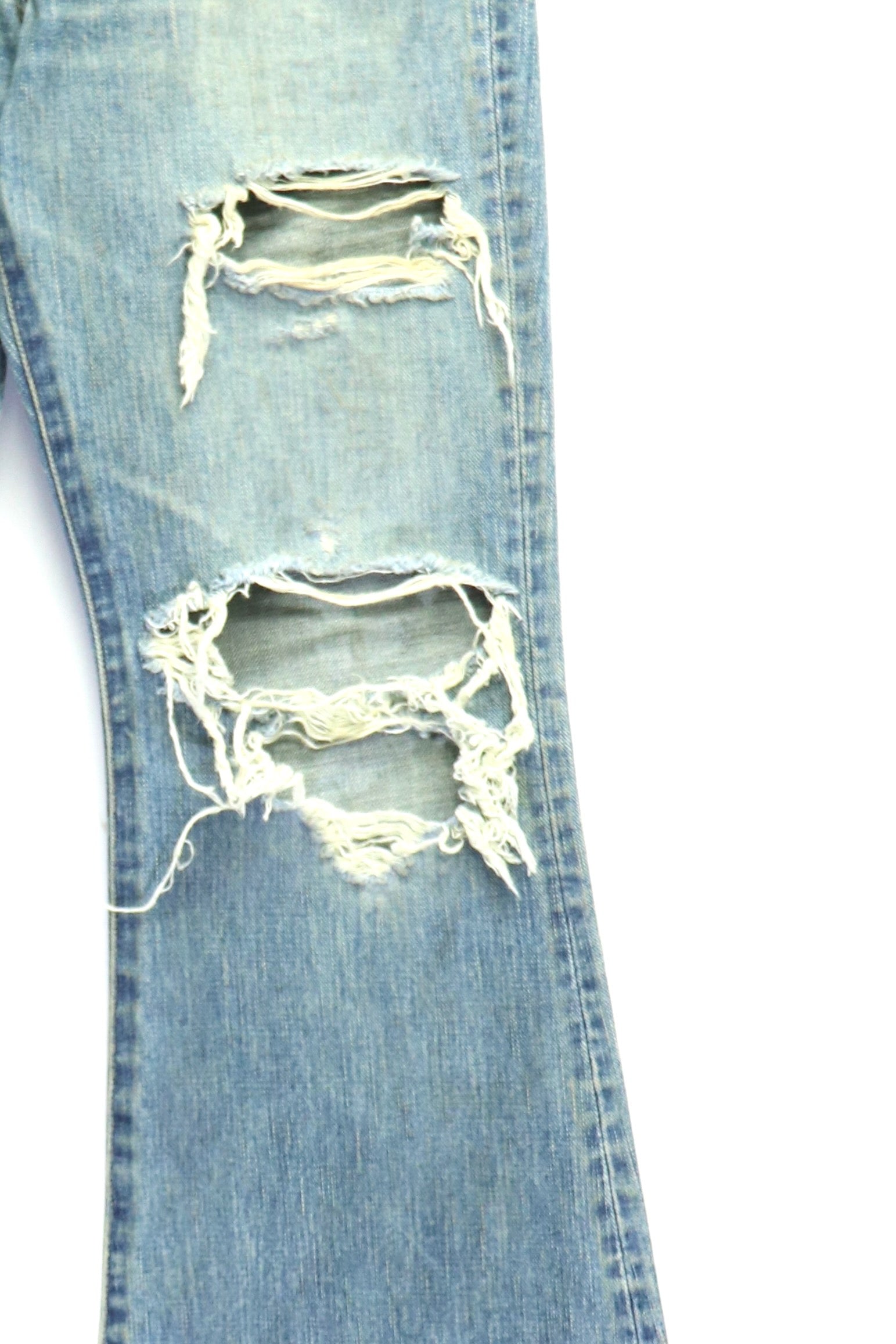 SUGARHILL(シュガーヒル)のDESTRESSED MODERN DENIM FLARED CUTの通販