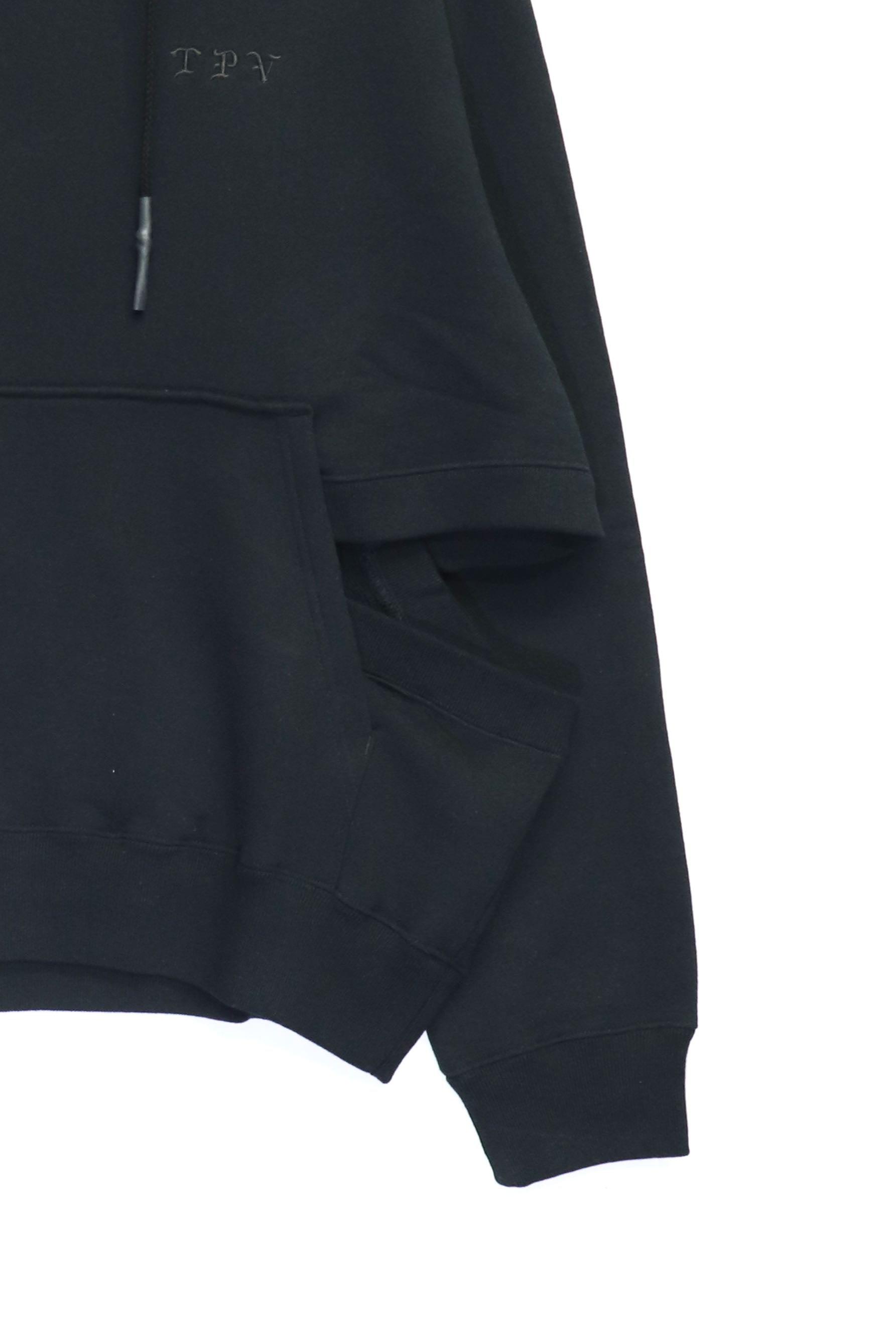 TOGA VIRILIS(トーガ ビリリース)のHole sweat hoodie BLACKの通販 