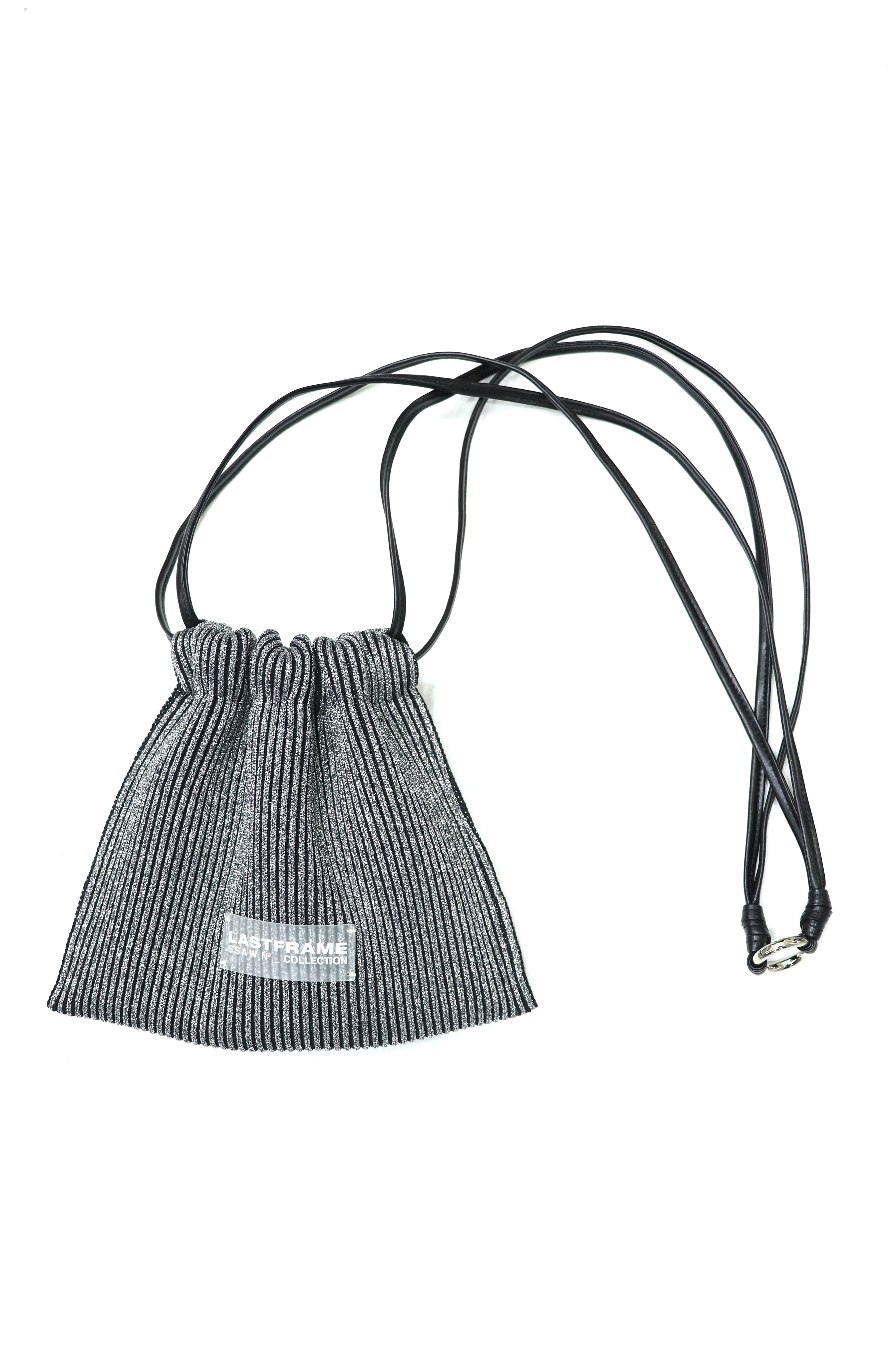 LASTFRAME(ラストフレーム)のKYOTO METALLIC SACK BAG MINI DARK