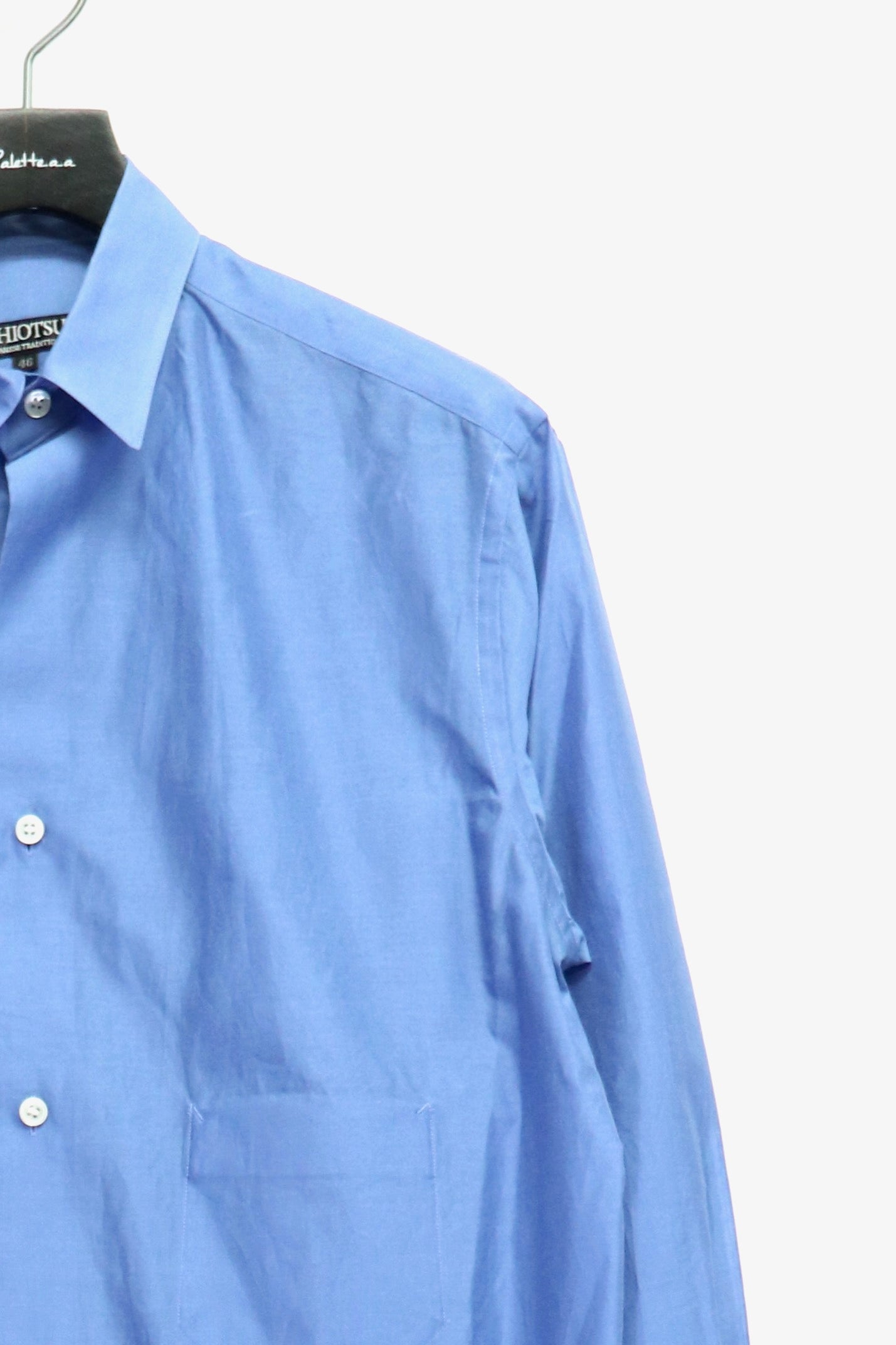 SOSHIOTSUKI(ソウシオオツキ)のTIE NEST SHIRT LS SAXEの通販｜PALETTE