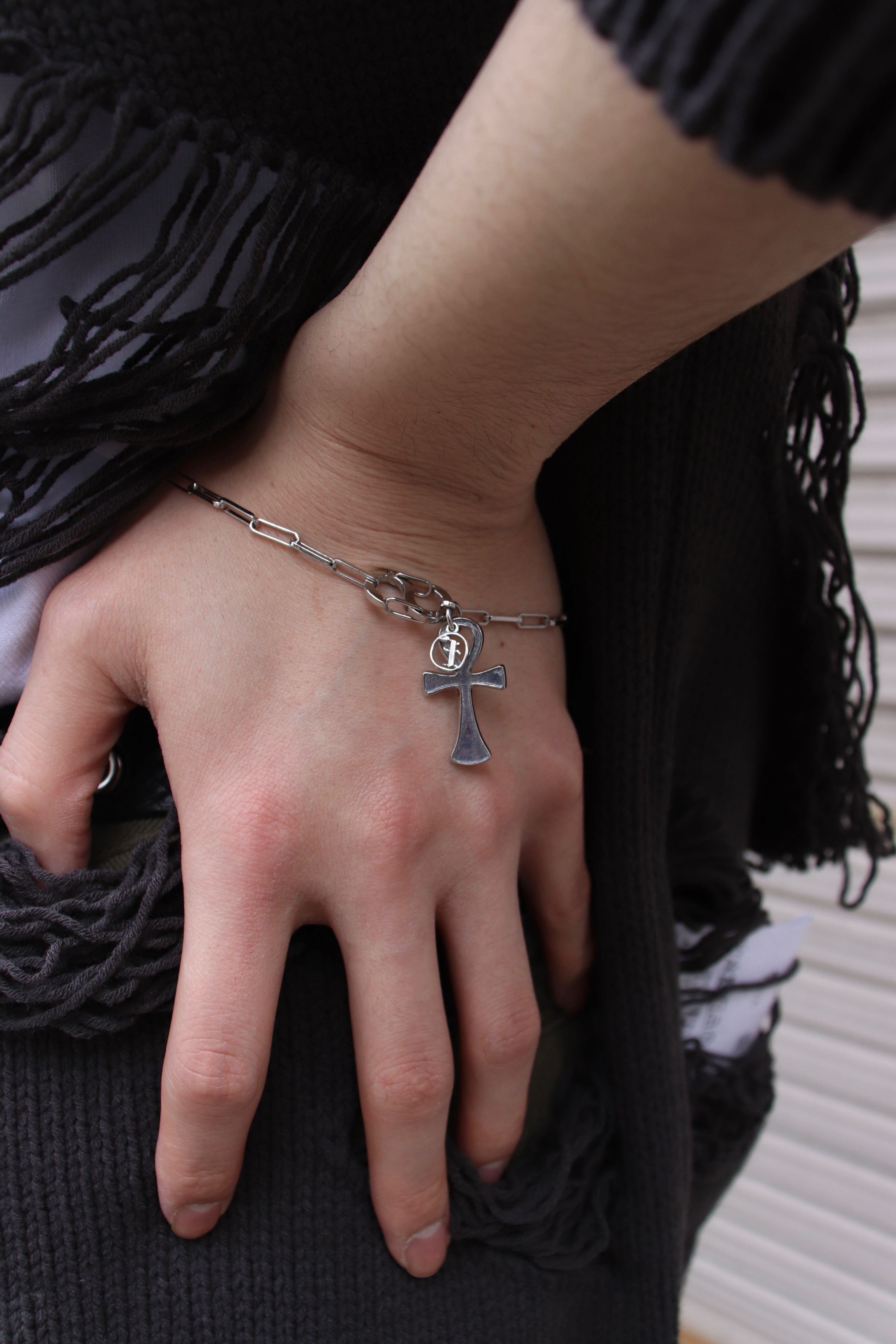 FAF(エフエーエフ)のAnkh Bracelet SILVERの通販|PALETTE art aliveの FAF(エフエーエフ)のAnkh Bracelet SILVERの通販|PALETTE art aliveの