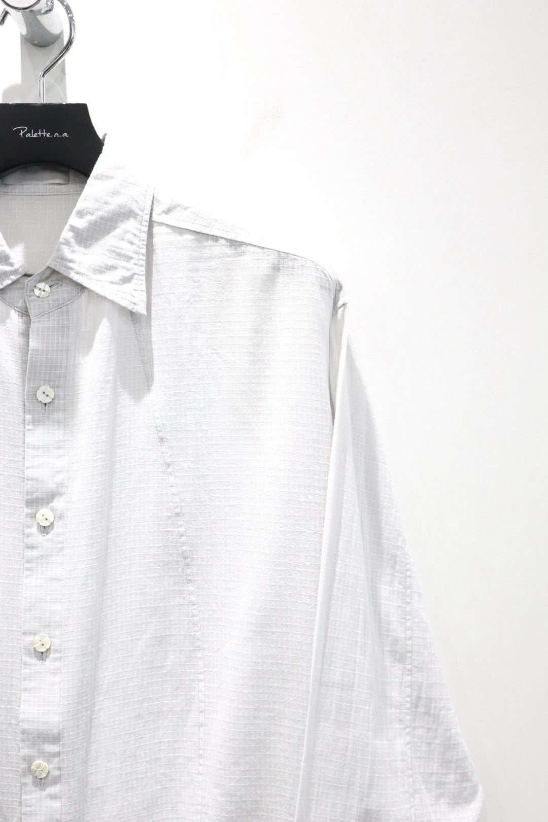 RIKU UMEHARA(リク ウメハラ)のFLOWER VASE SHIRT GRAYの通販｜PALETTE