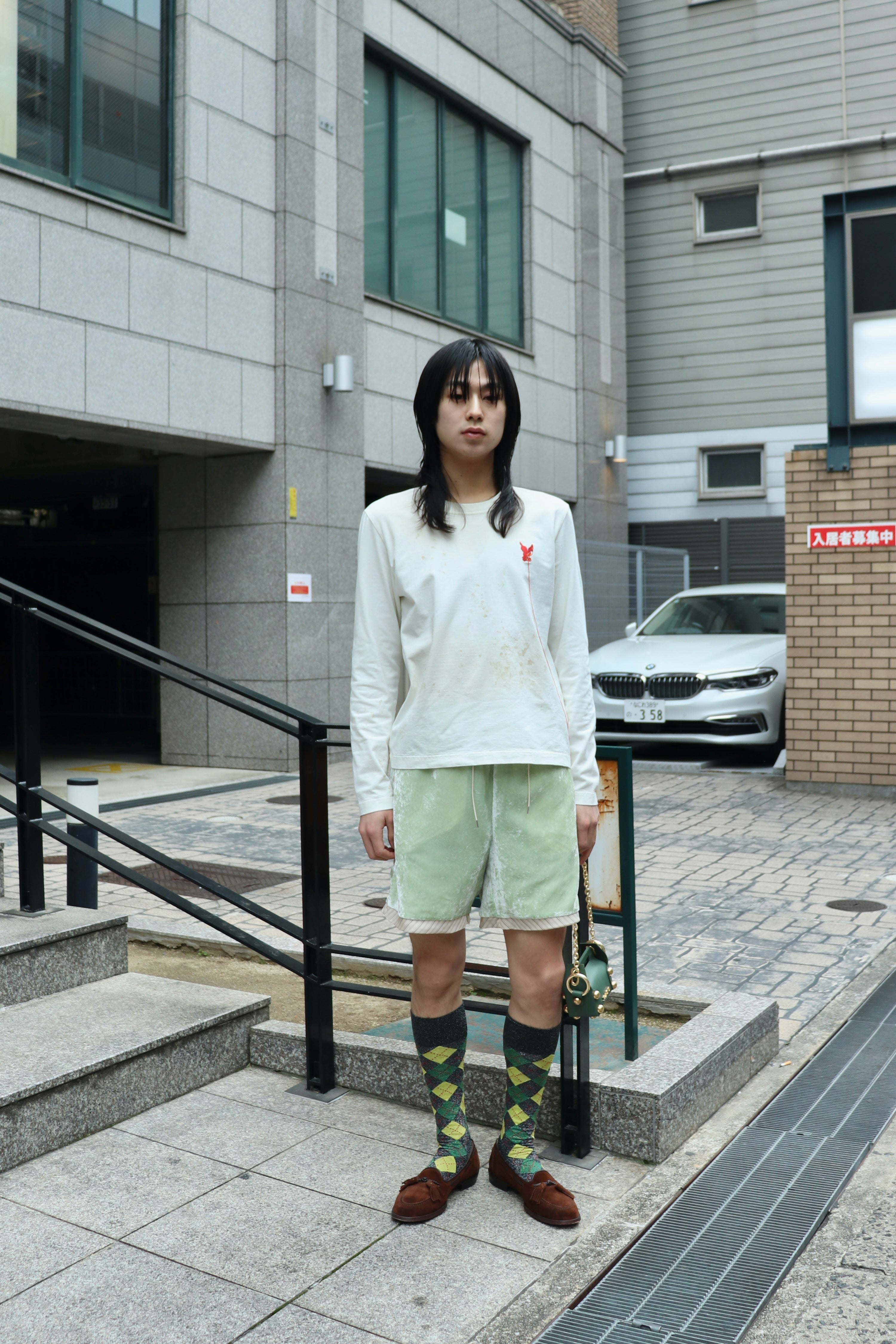 MASU(エムエーエスユー)のWASTED RED ANGEL LONG SLEEVE T-SHIRT WHITE