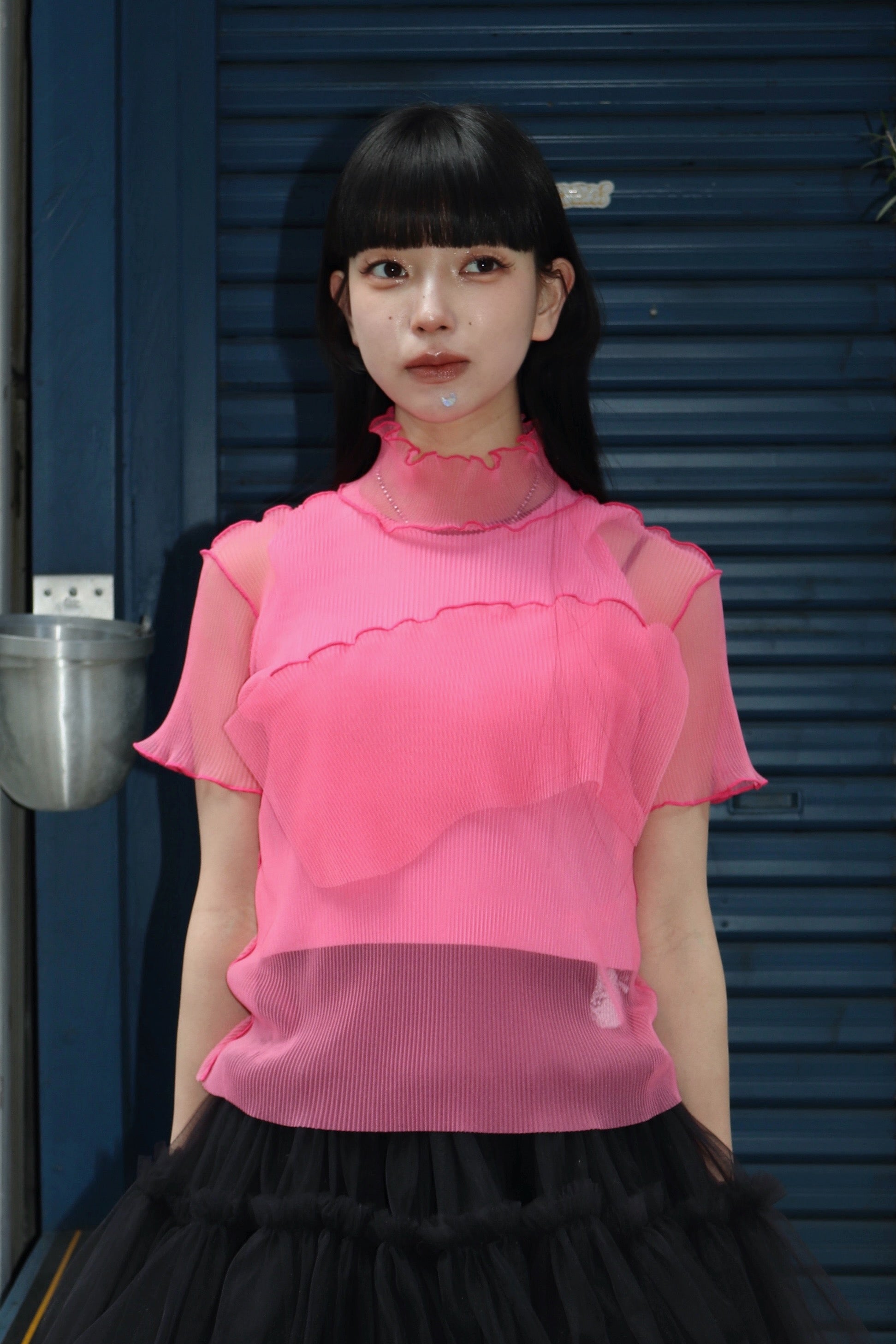 kotohayokozawa(コトハヨコザワ)のGHOST TODO TOP SHORTSLEEVE