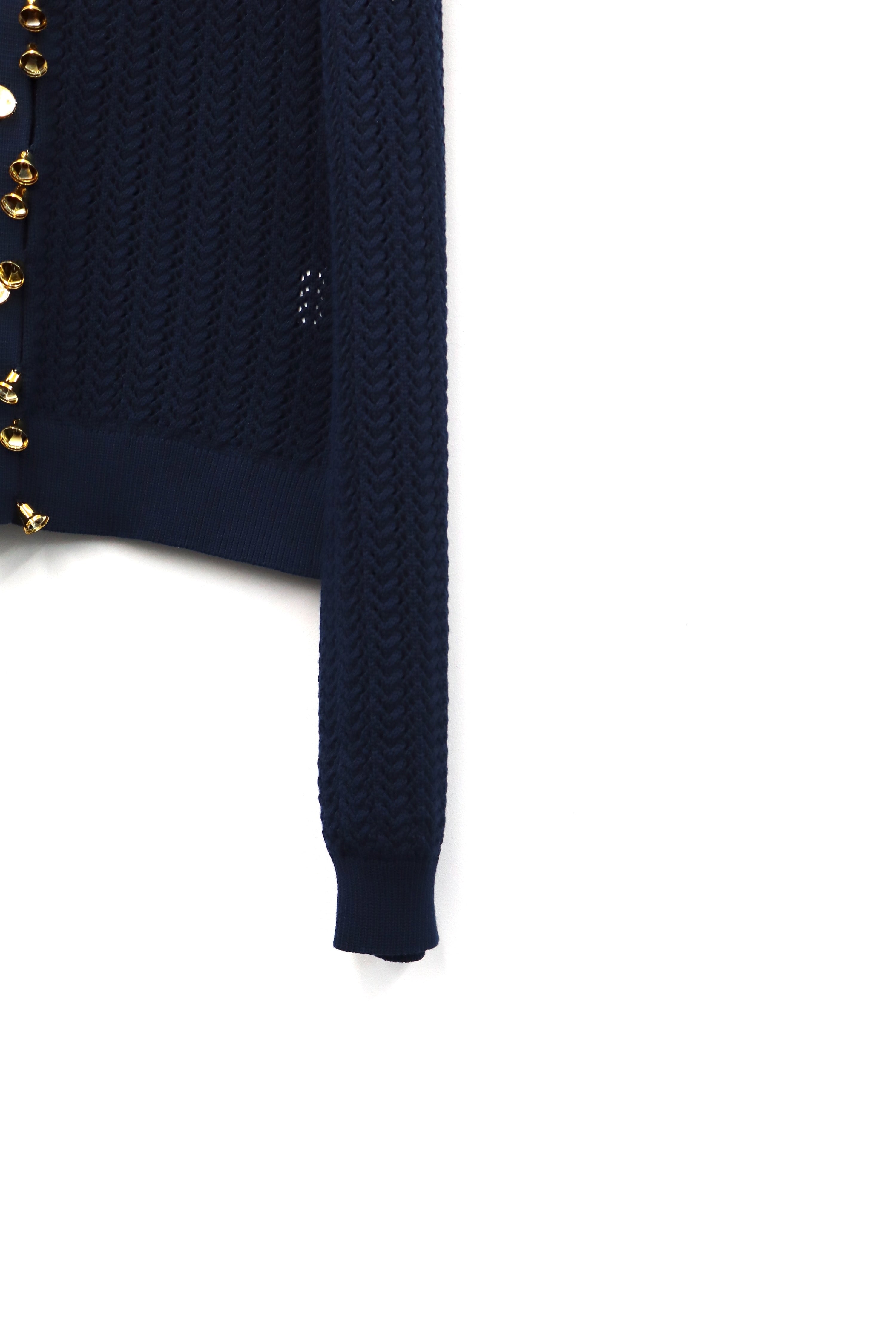 BED J.W. FORD(ベッドフォード)のBell Knit Cardigan NAVYの通販