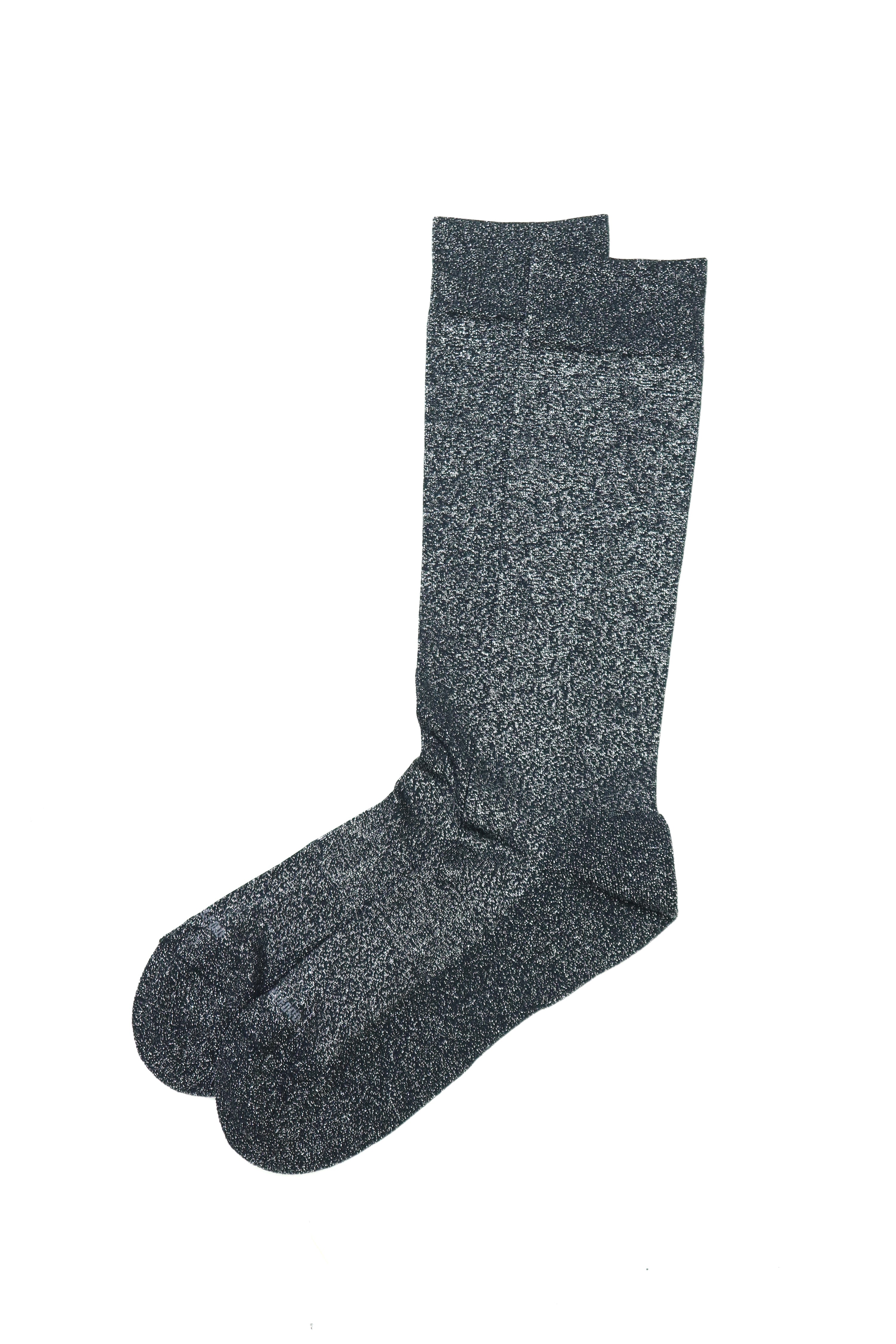 BED J.W. FORD(ベッドフォード)のGlitter Long Socks SILVERの通販