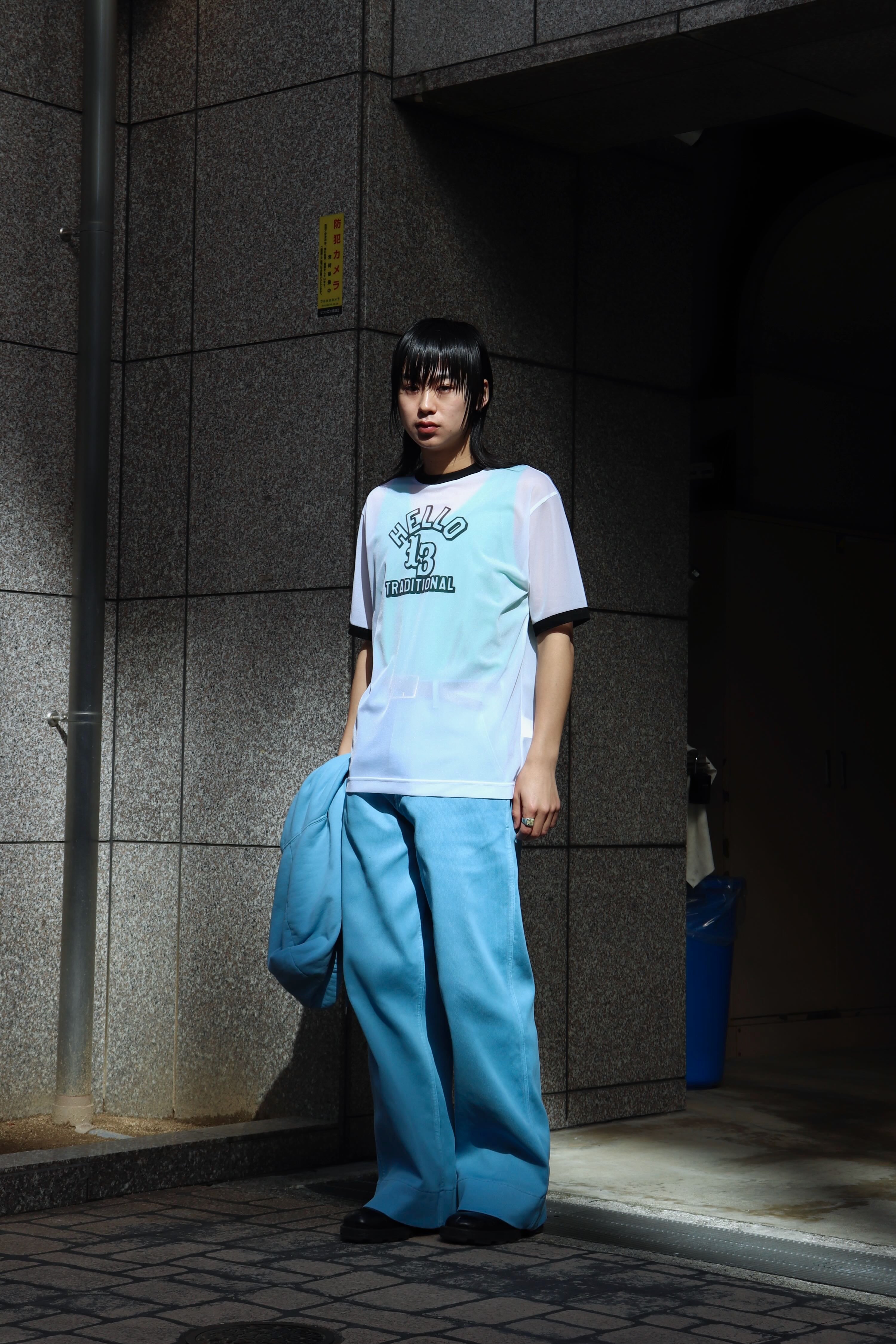 MASU(エムエーエスユー)のMASU BOYS” BAGGY PIQUE PANTS SAXの通販