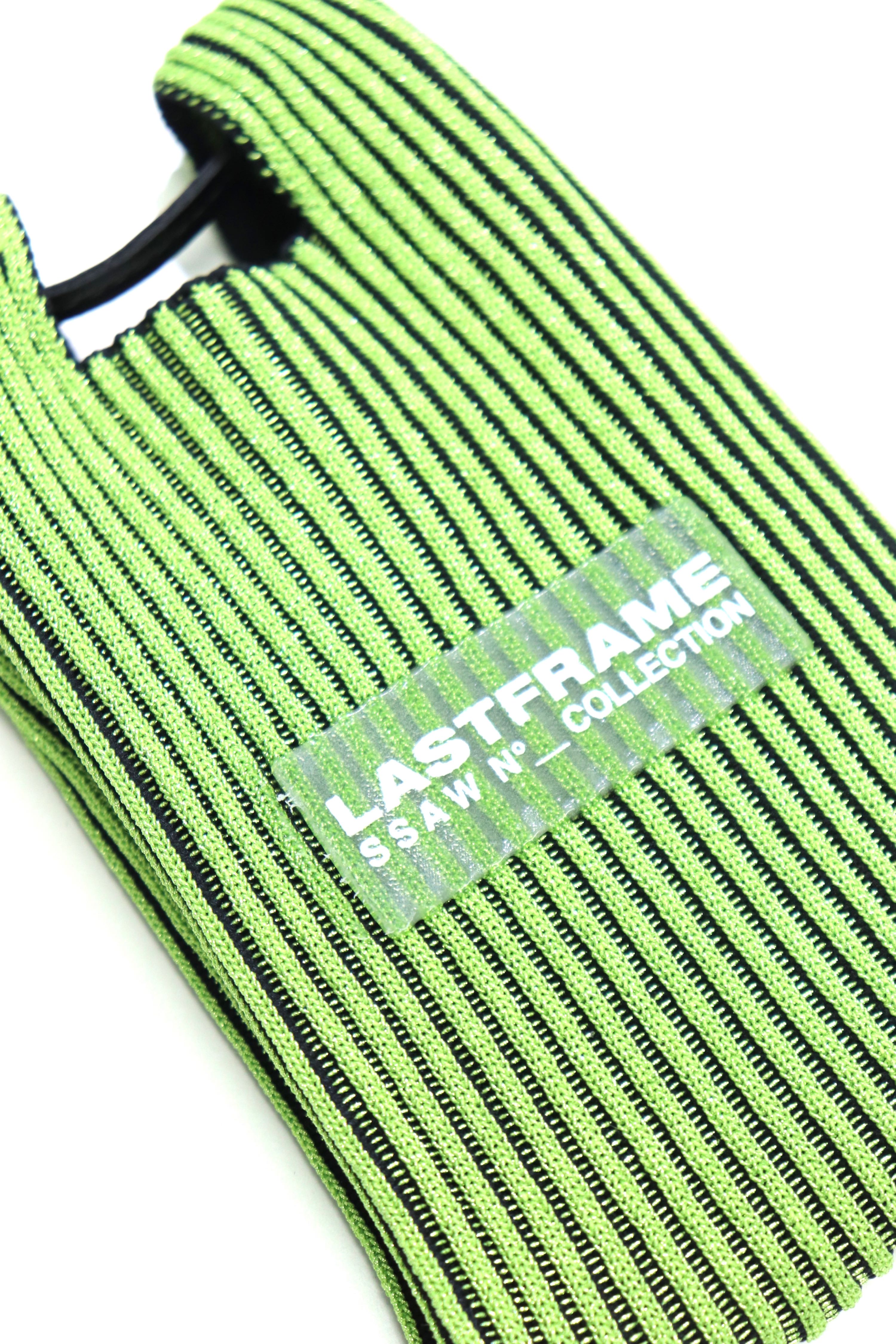 LASTFRAME(ラストフレーム)のMETALLIC MARKET BAG MICRO GREENの通販 