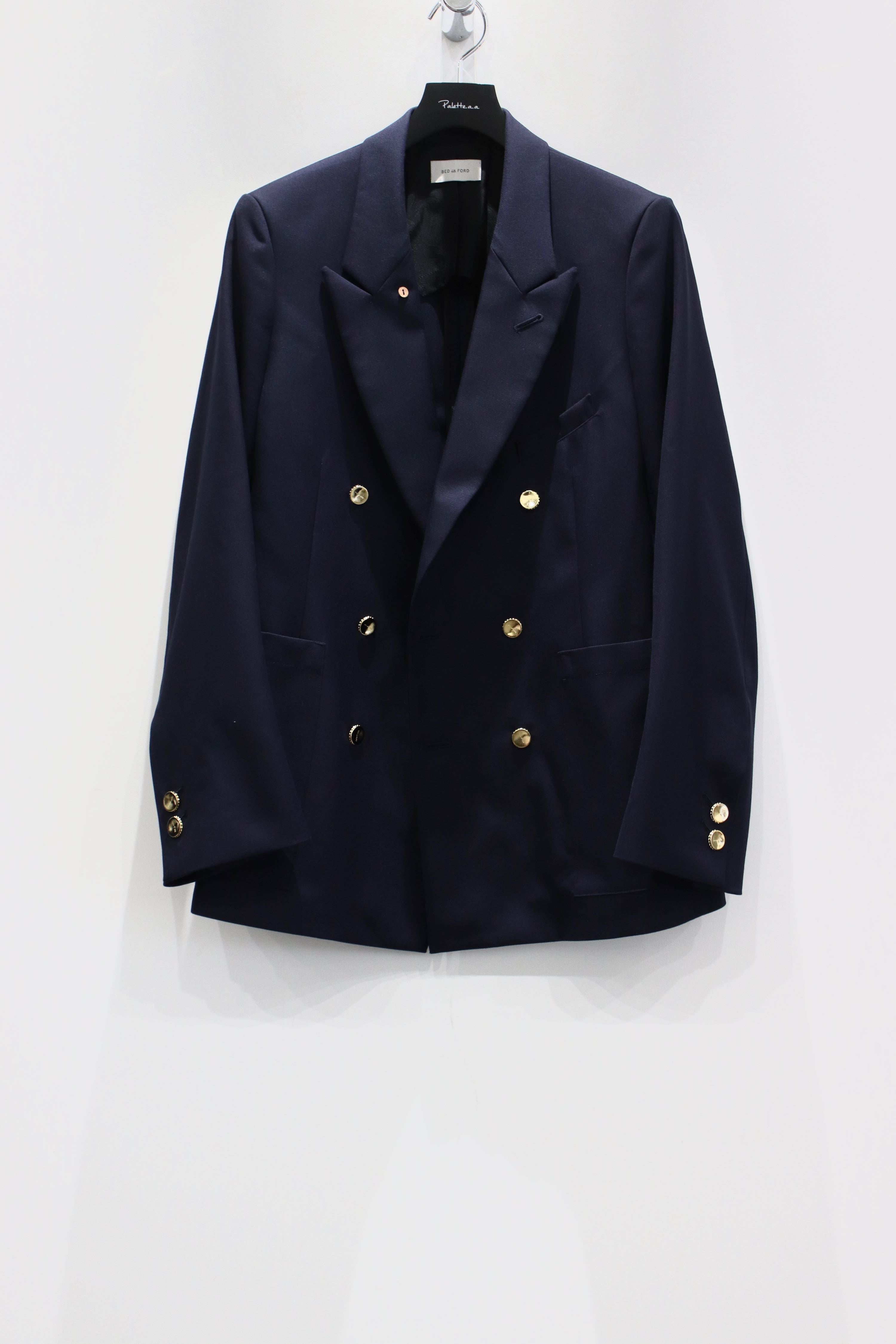 BED J.W. FORD(ベッドフォード)のDouble Breasted Jacket NAVYの通販