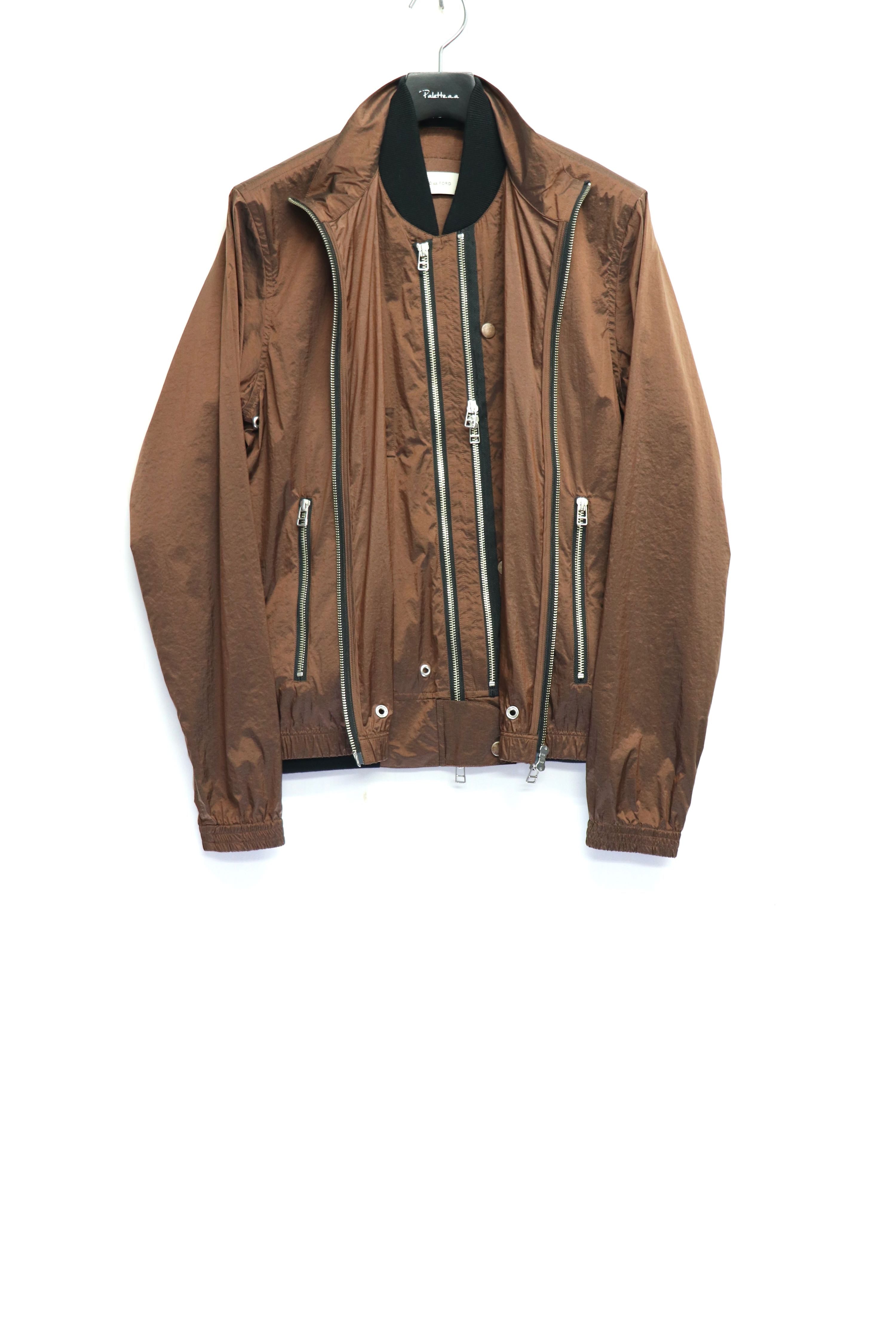 BED J.W. FORD(ベッドフォード)のLayered MA-1 BROWNの通販