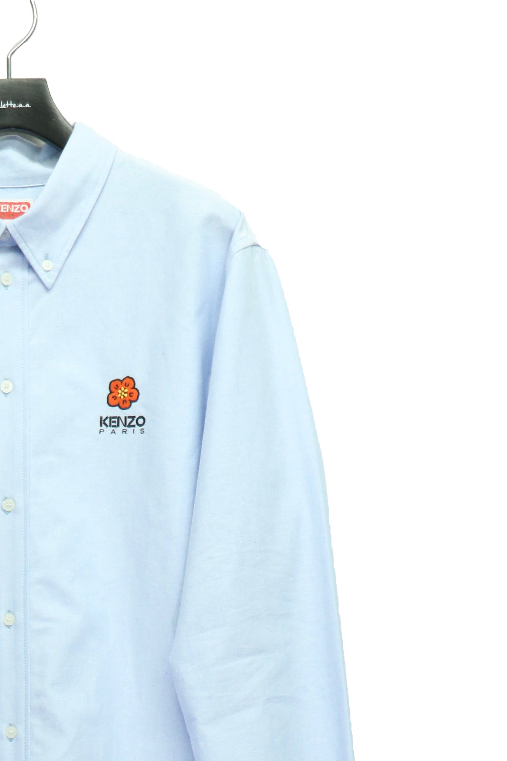 KENZO(ケンゾー)のBOKE FLOWER CREST CASUAL SHIRT SKY BLUEの通販 