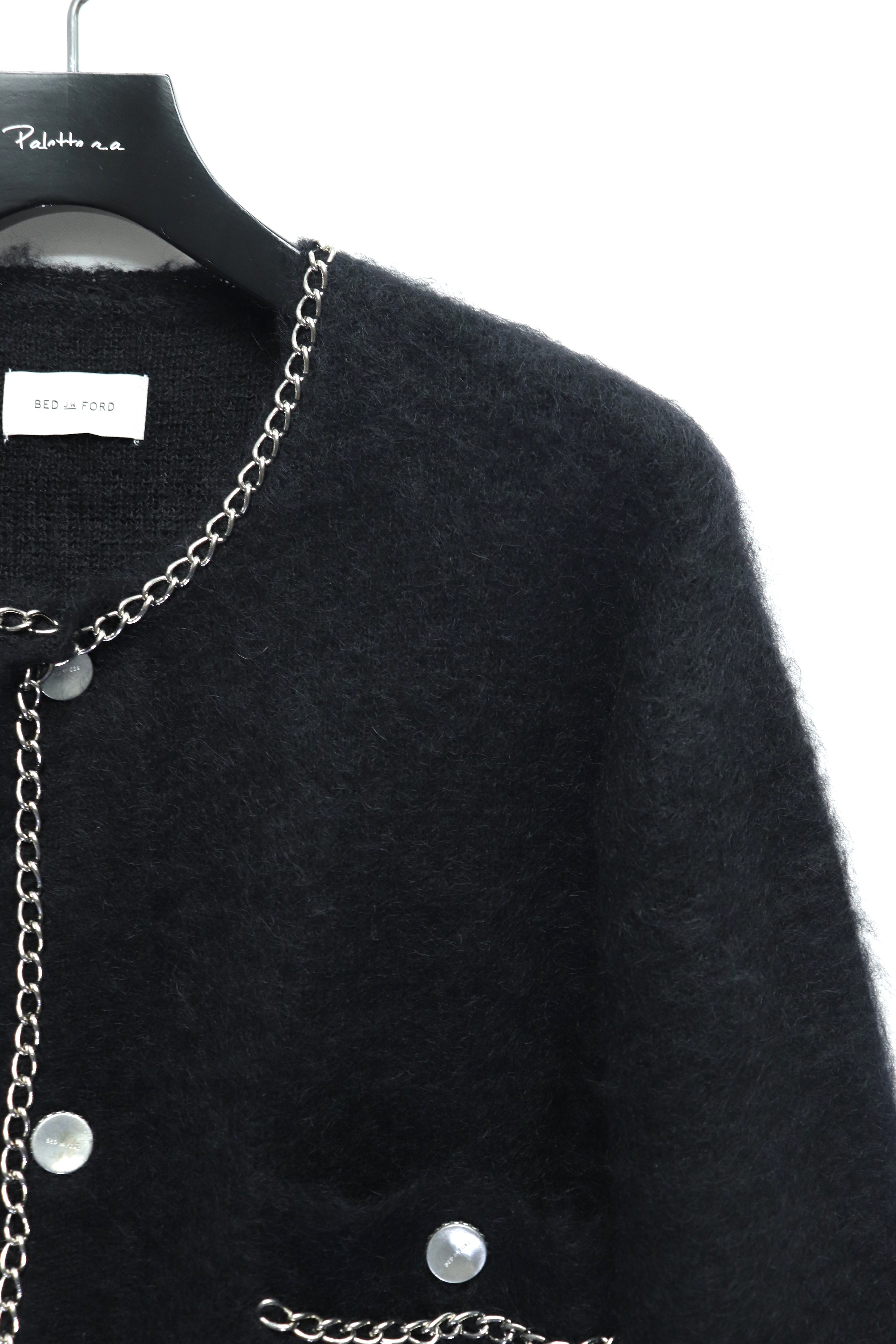 BED J.W. FORD(ベッドフォード)のChain Mohair Cardiganの通販