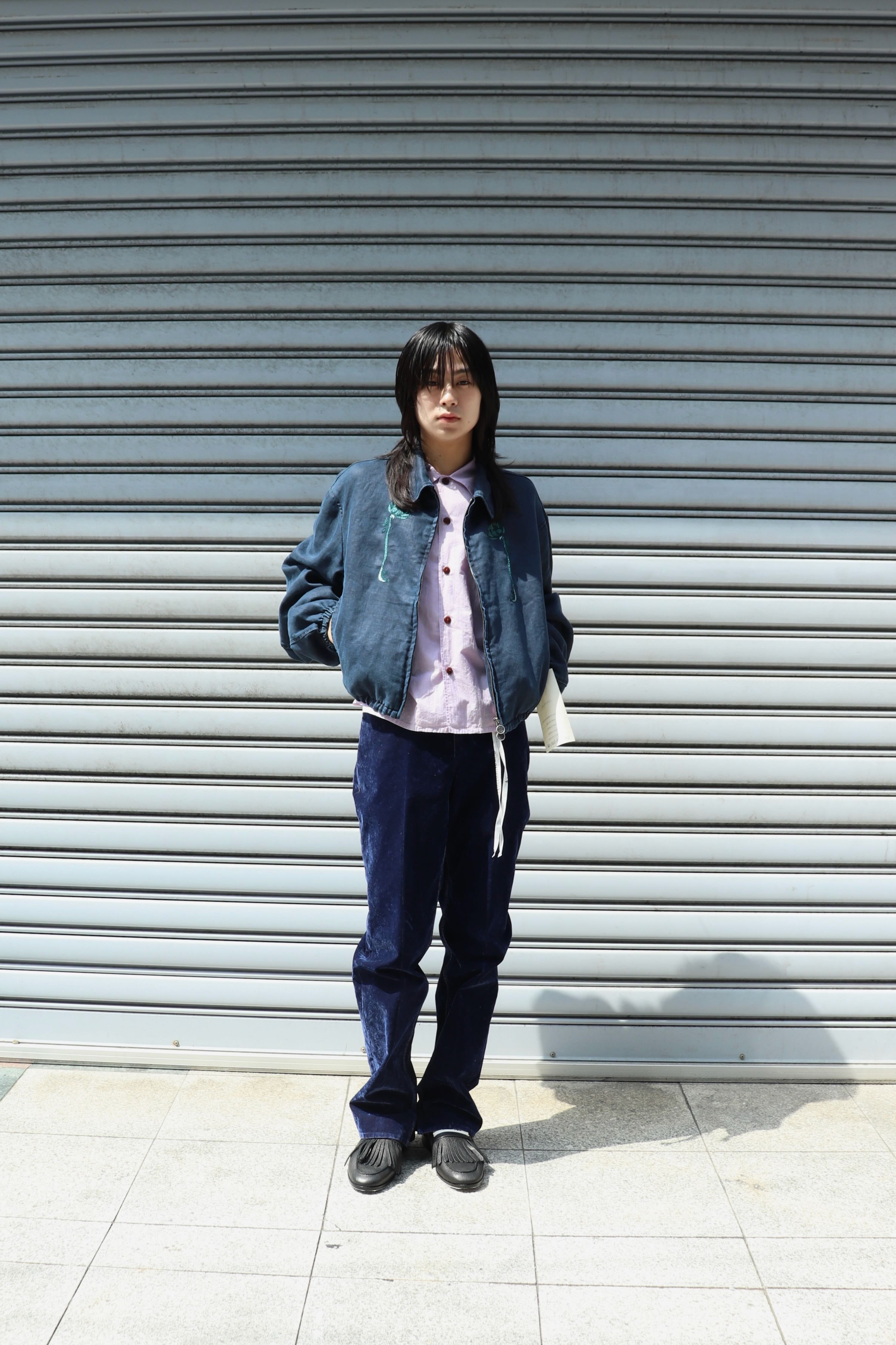 soe(ソーイ)のGarment Dyed Short Cut Shirt PINKの通販｜PALETTE art