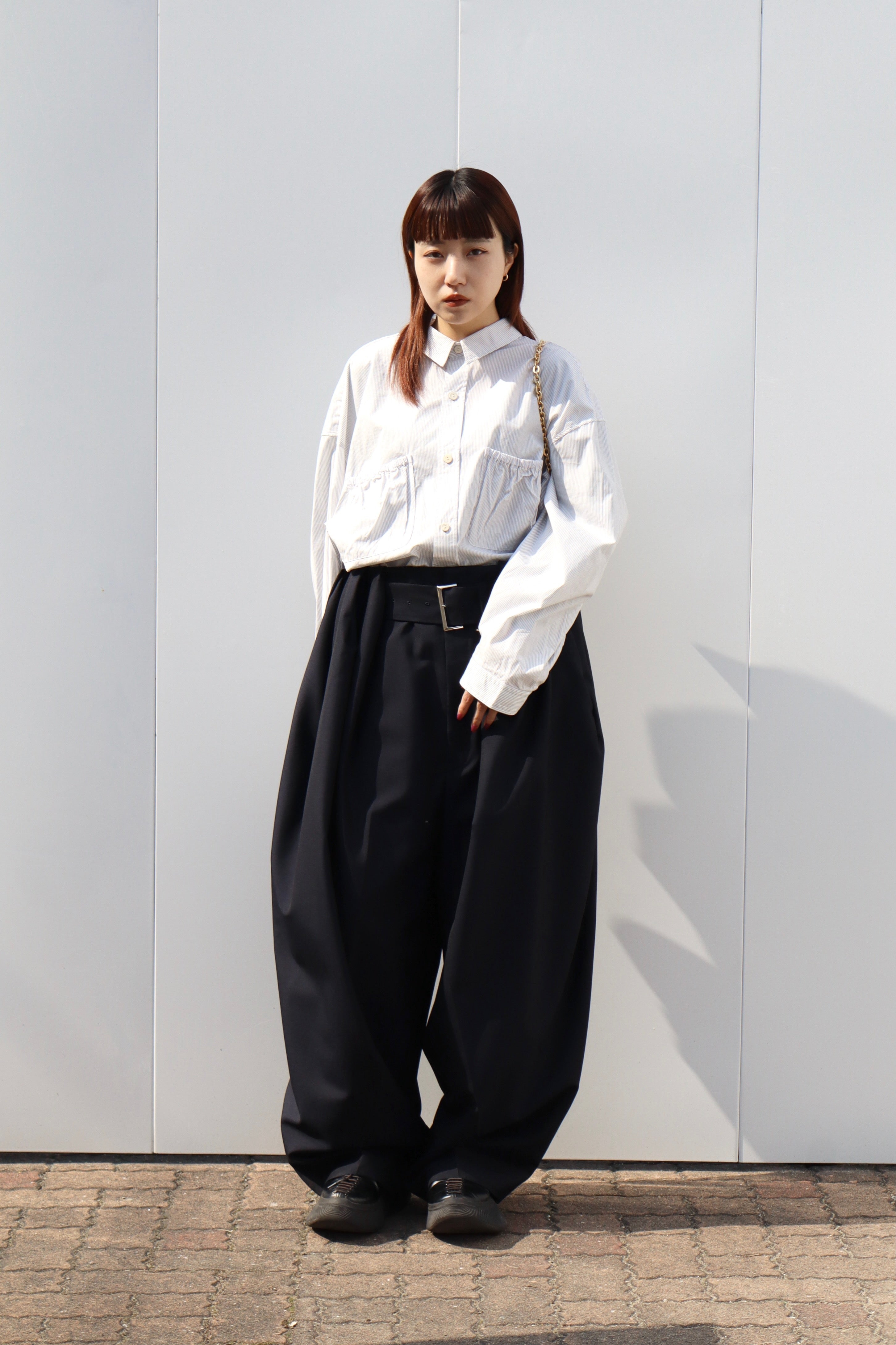 refomed(リフォメッド)のWRIST PATCH WIDE SHIRT 