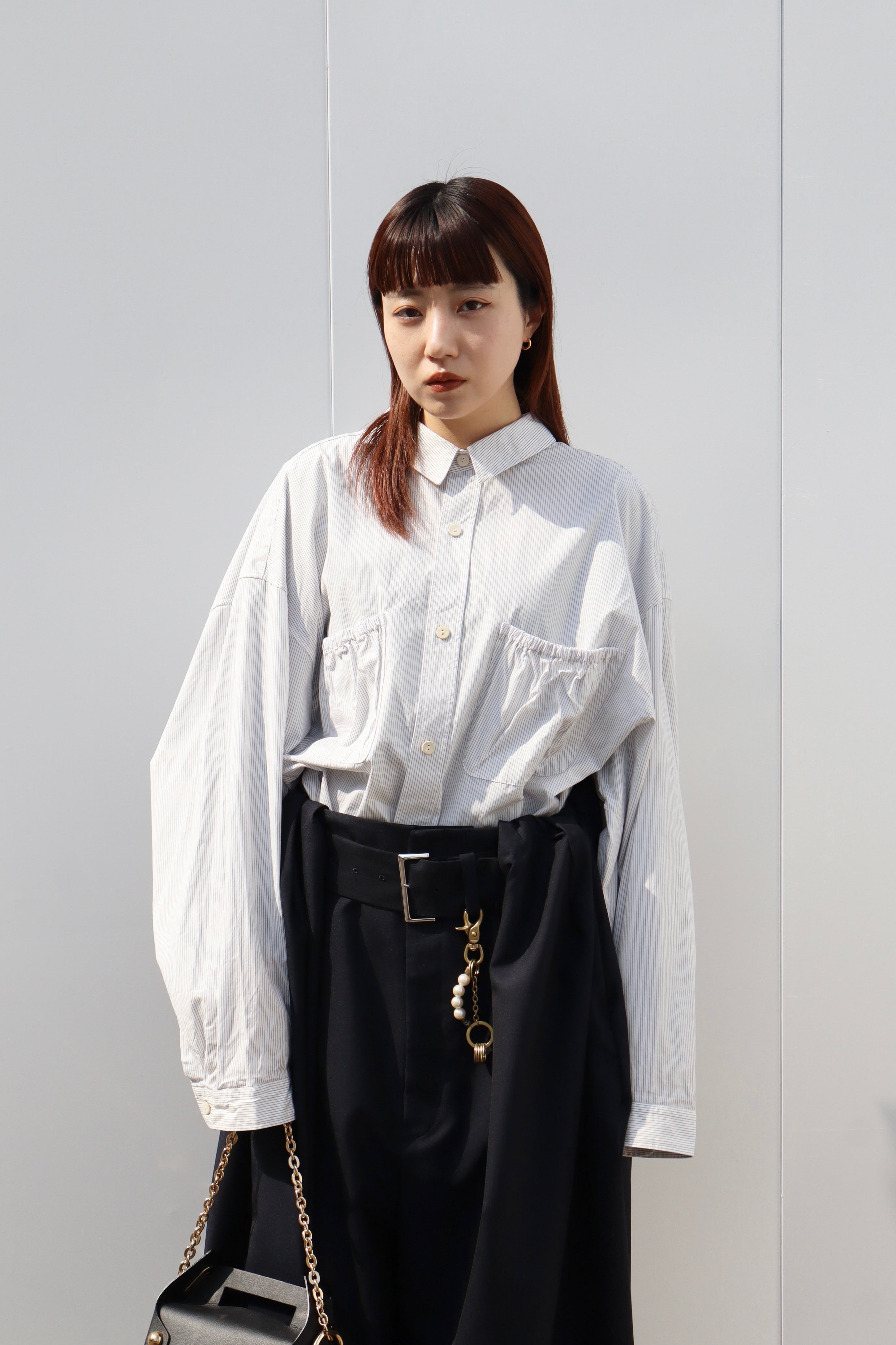 refomed(リフォメッド)のWRIST PATCH WIDE SHIRT 