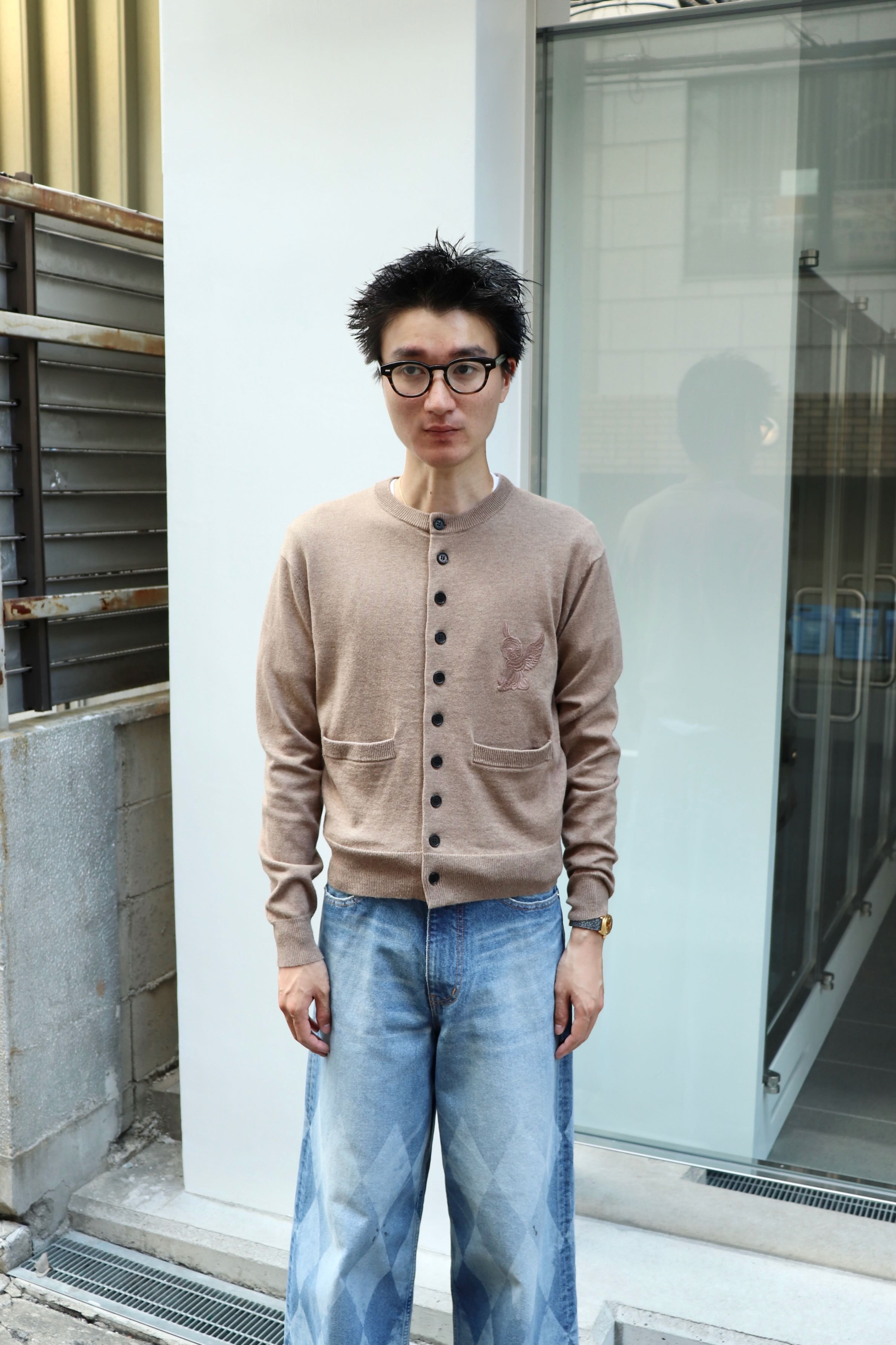 トップス MASU 25AW 10 BUTTONS CARDIGAN - BEIGE MASU 10 BUTTONS CARDIGAN （Beige） - Osaka / Kyoto, Ship