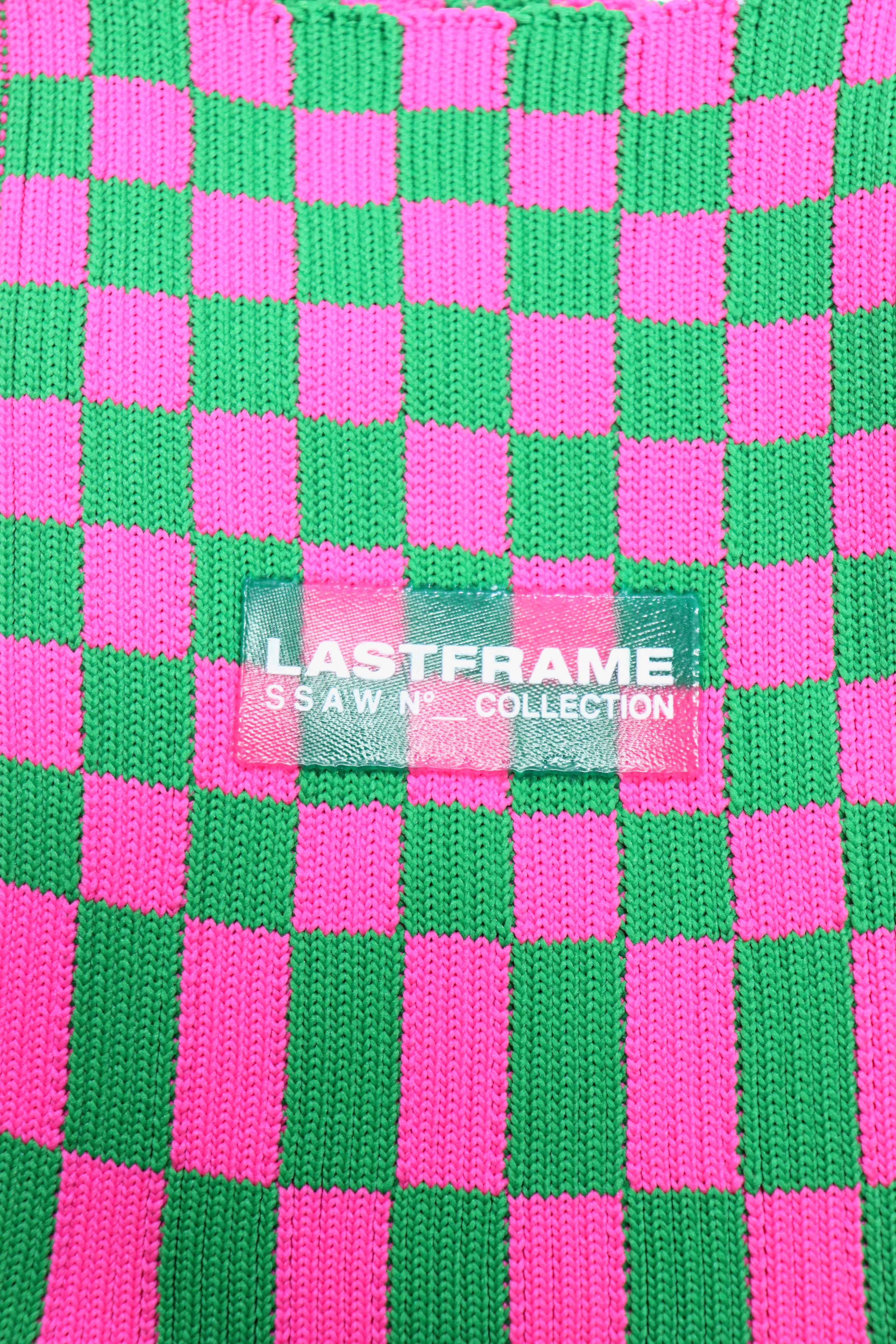 LASTFRAME(ラストフレーム)のICHIMATSU MARKET BAG MINI NEON PINK 