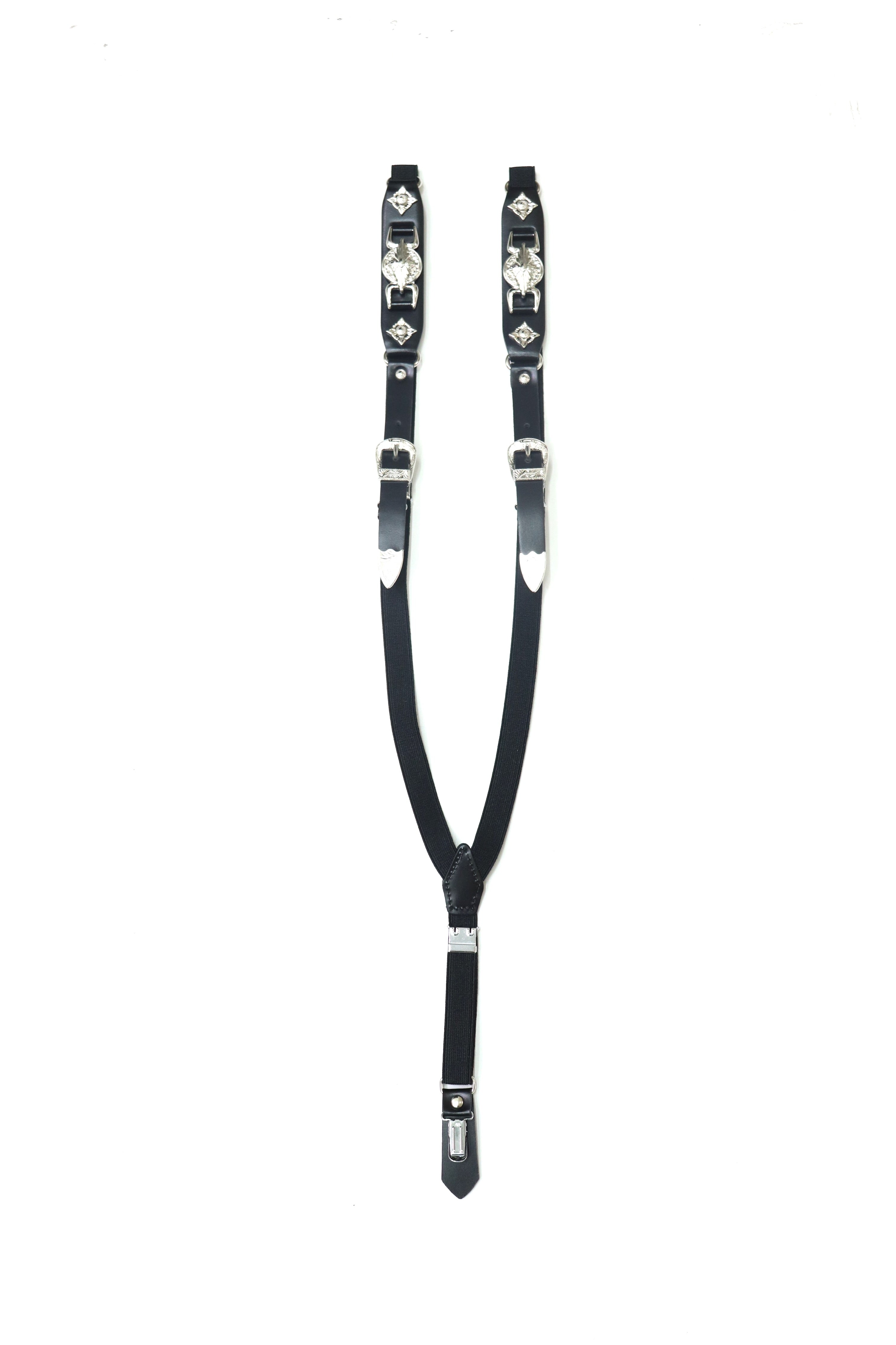 TOGA VIRILIS(トーガ ビリリース)のMetal leather suspendersの通販