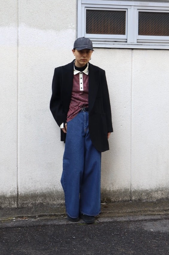 MASU(エムエーエスユー)のMB BAGGY JEANS INDIGOの通販｜PALETTE art