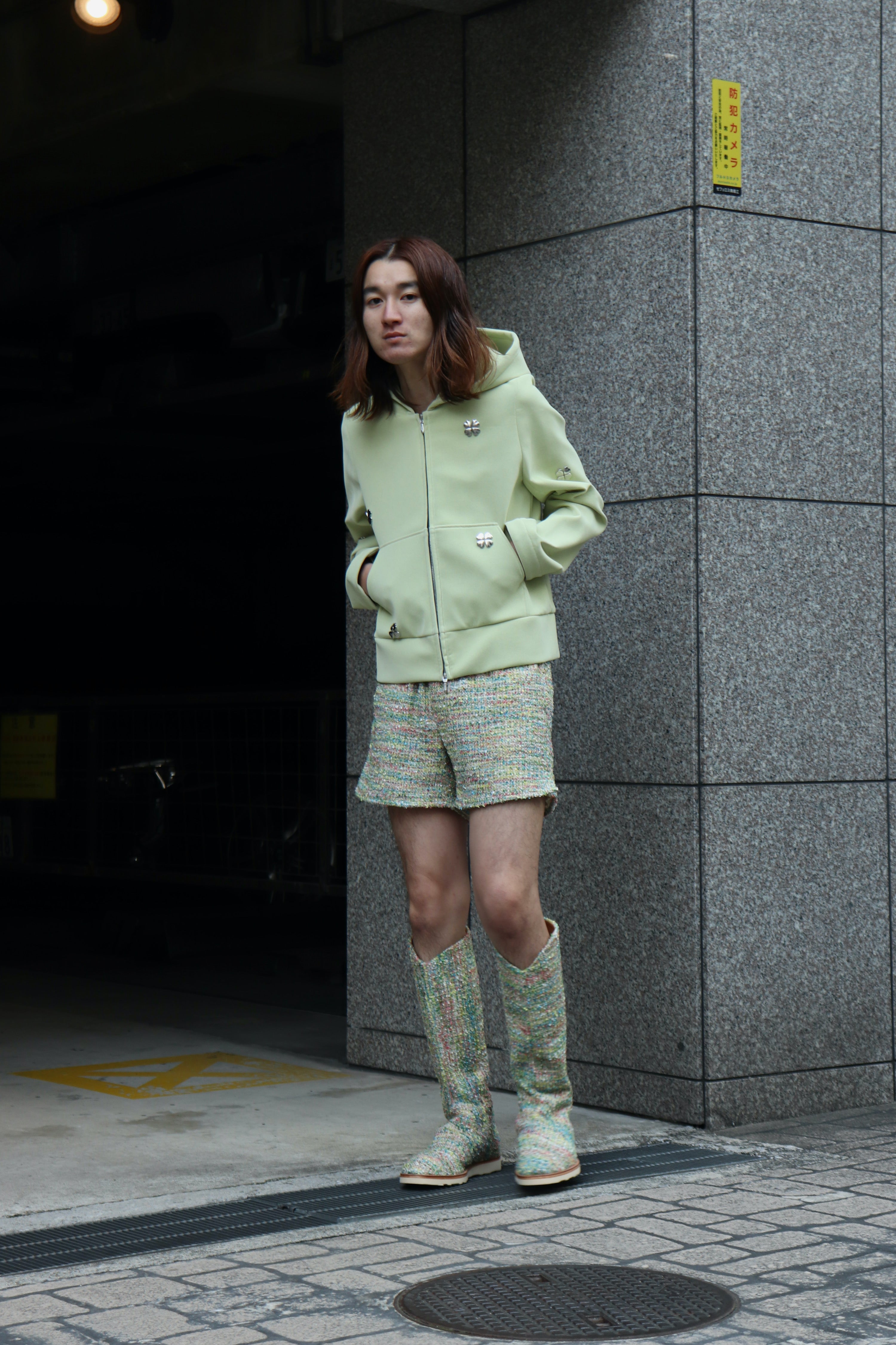 新品未使用　MASU エムエーエスユー　CANDY TWEED SHORTS MASU(エムエーエスユー)のCANDY TWEED SHORTSの通販｜PALETTE art
