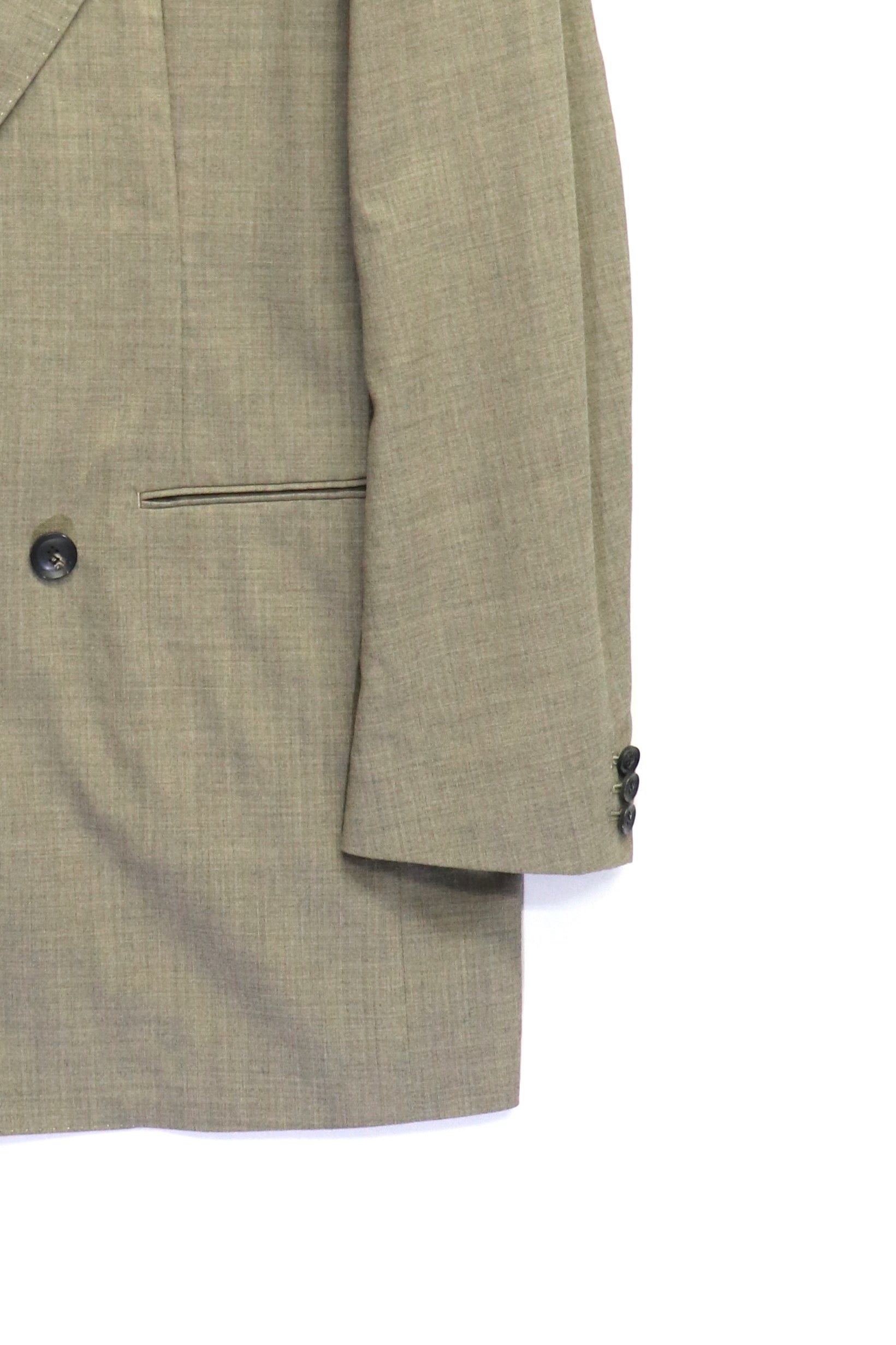 ジャケット・アウター Soshiotsuki 25ss LINEN WASHER 2B DOUBLE SOSHIOTSUKI - 【25AW】インターライニング ポケット ウールサージ
