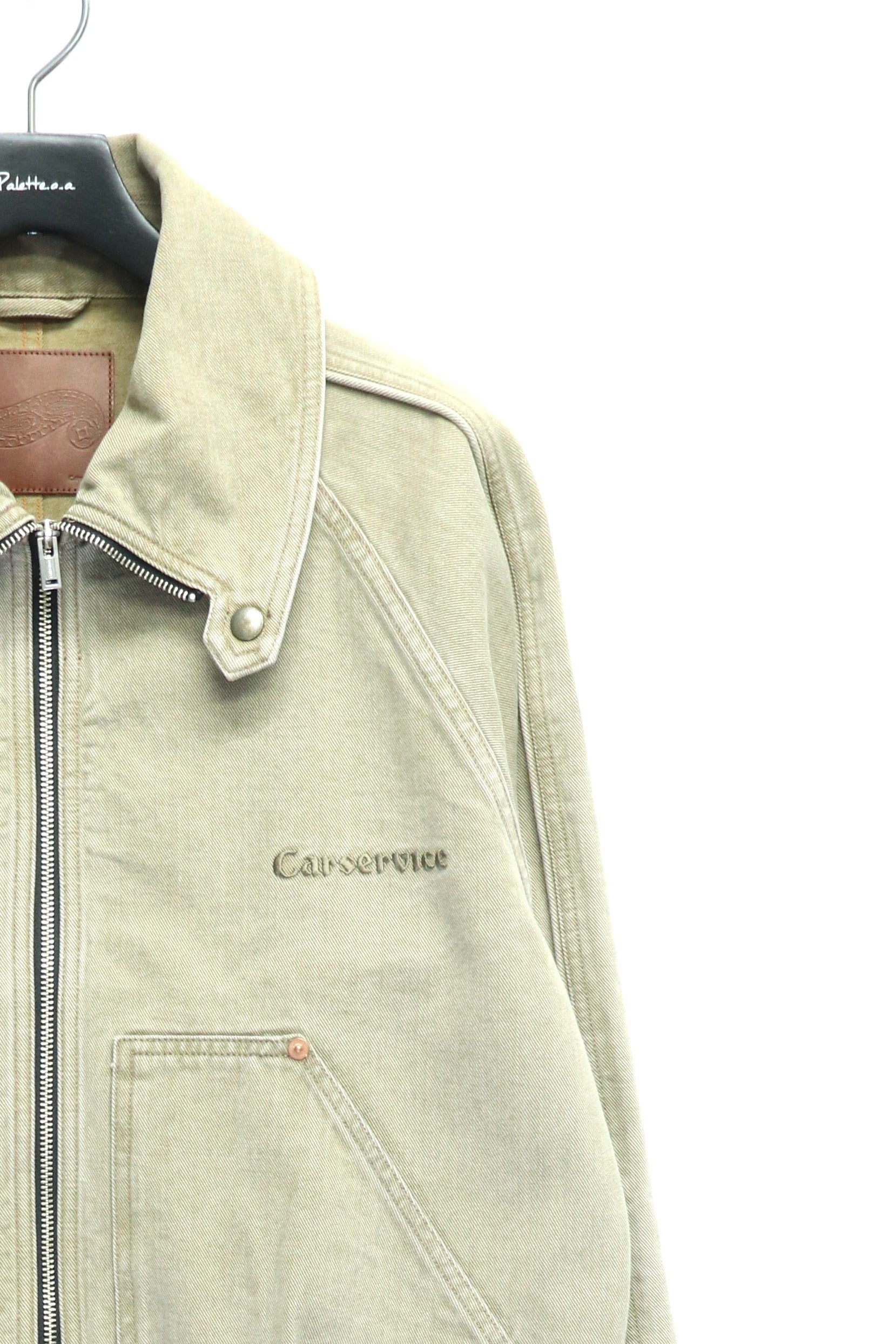 SUGARHILL(シュガーヒル)の“CS” ZIP LACING JACKET TOBACCO BROWNの