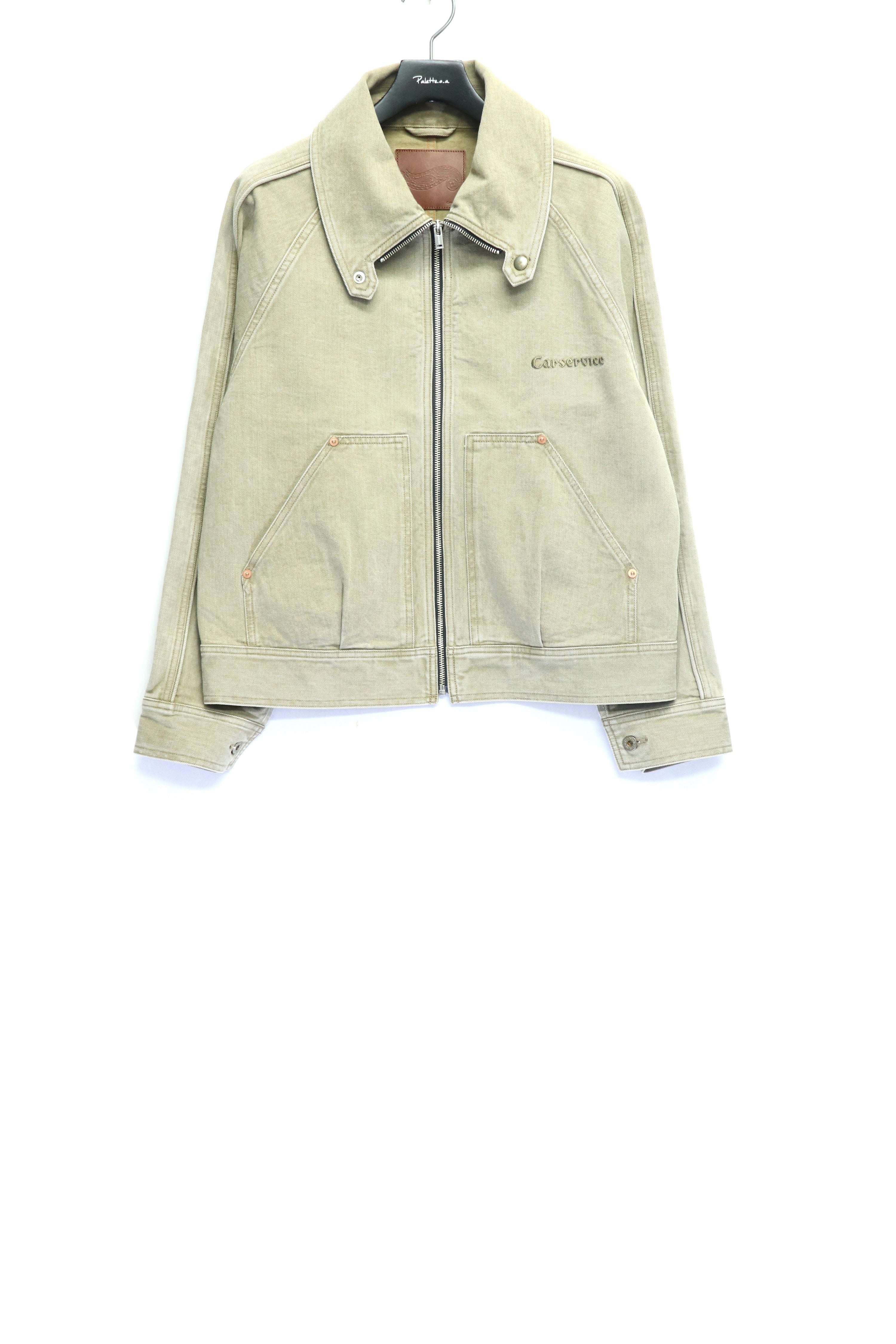 SUGARHILL(シュガーヒル)の“CS” ZIP LACING JACKET TOBACCO BROWNの
