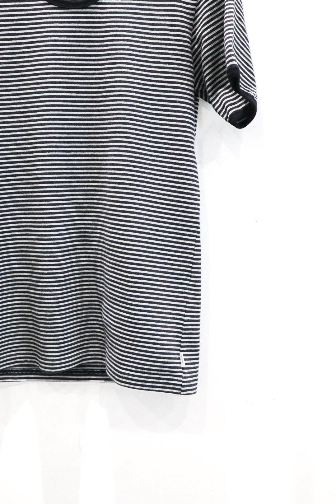 SUGARHILL(シュガーヒル)のSTRIPE TIGHT TEE BLACK MINTの通販