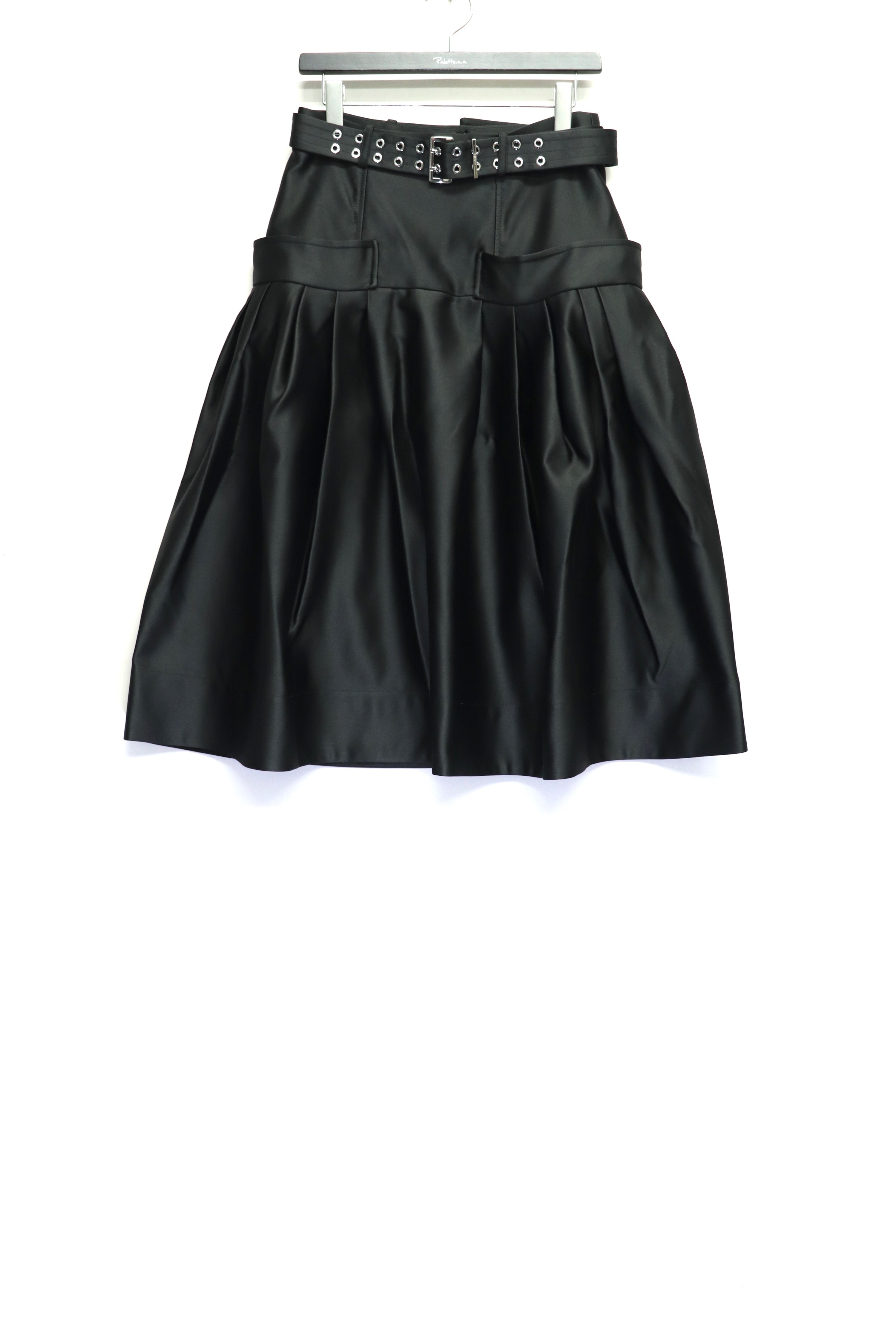 GANNI(ガニー)のDuchesse Satin Knee Length Skirtの通販｜PALETTE art 