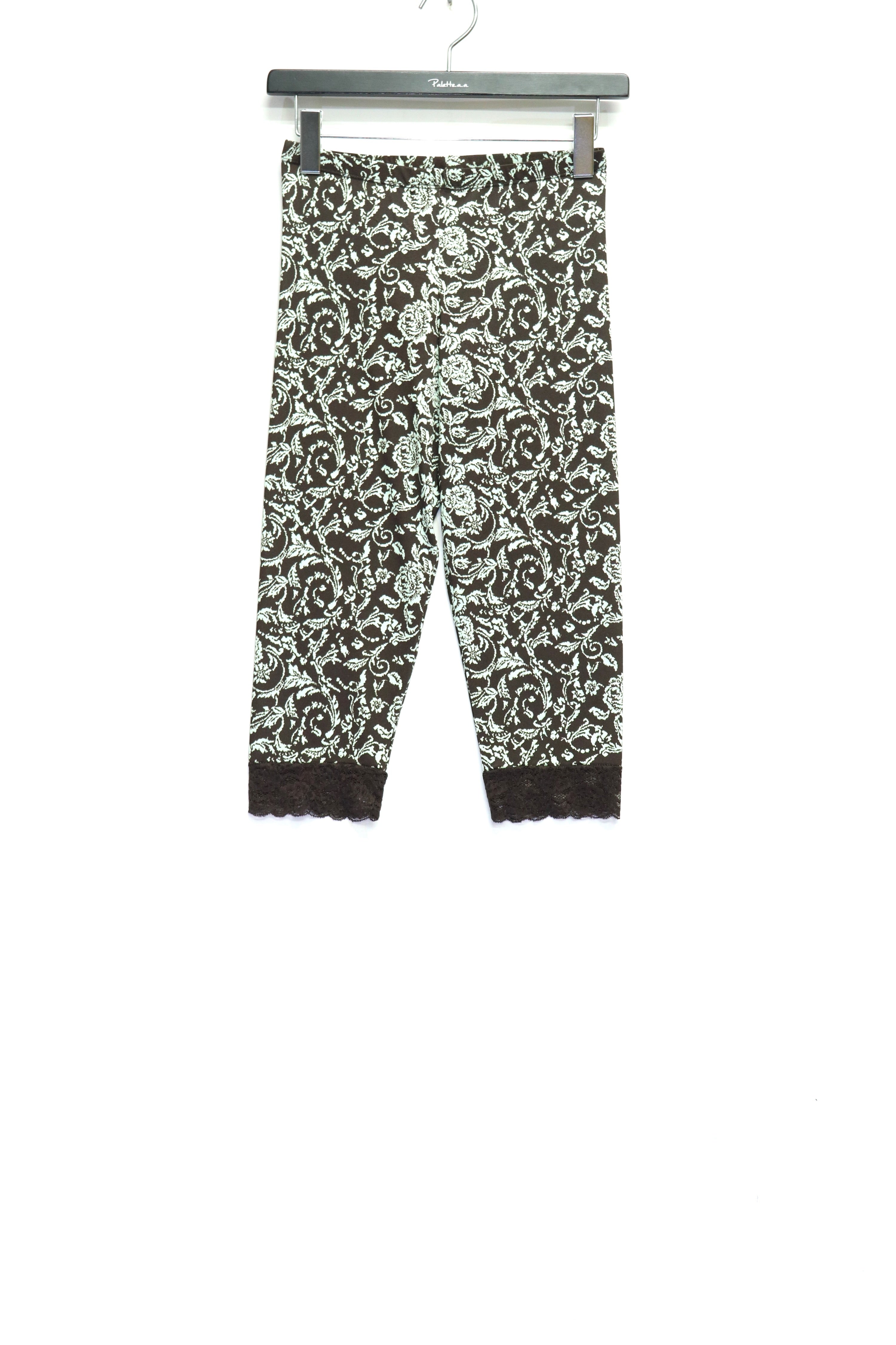 PERVERZE(パーバーズ)のLace-Trim Mid-Calf Shortsの通販｜PALETTE art